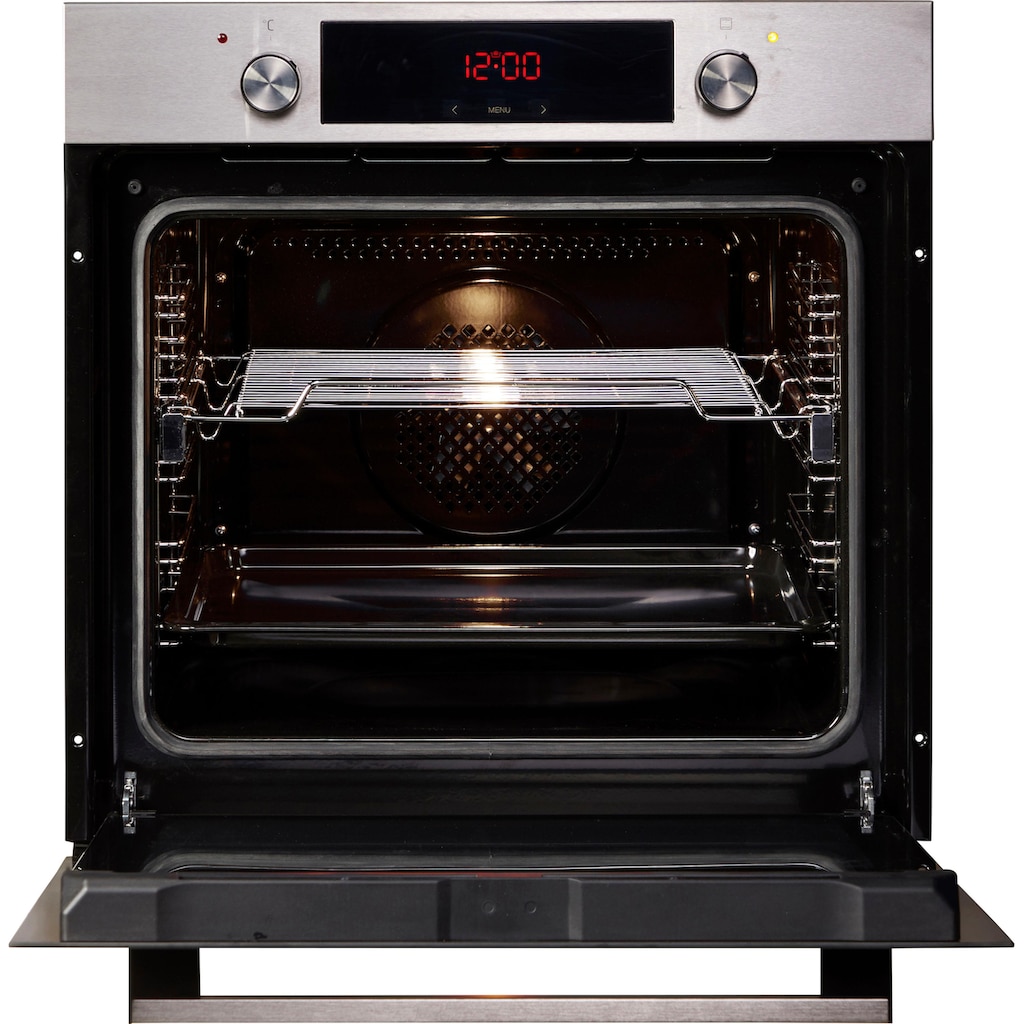 Amica Einbaubackofen »EBX 943 620 E«, EBX 943 620 E, mit 1-fach-Teleskopauszug, Simple Steam, Simple Steam