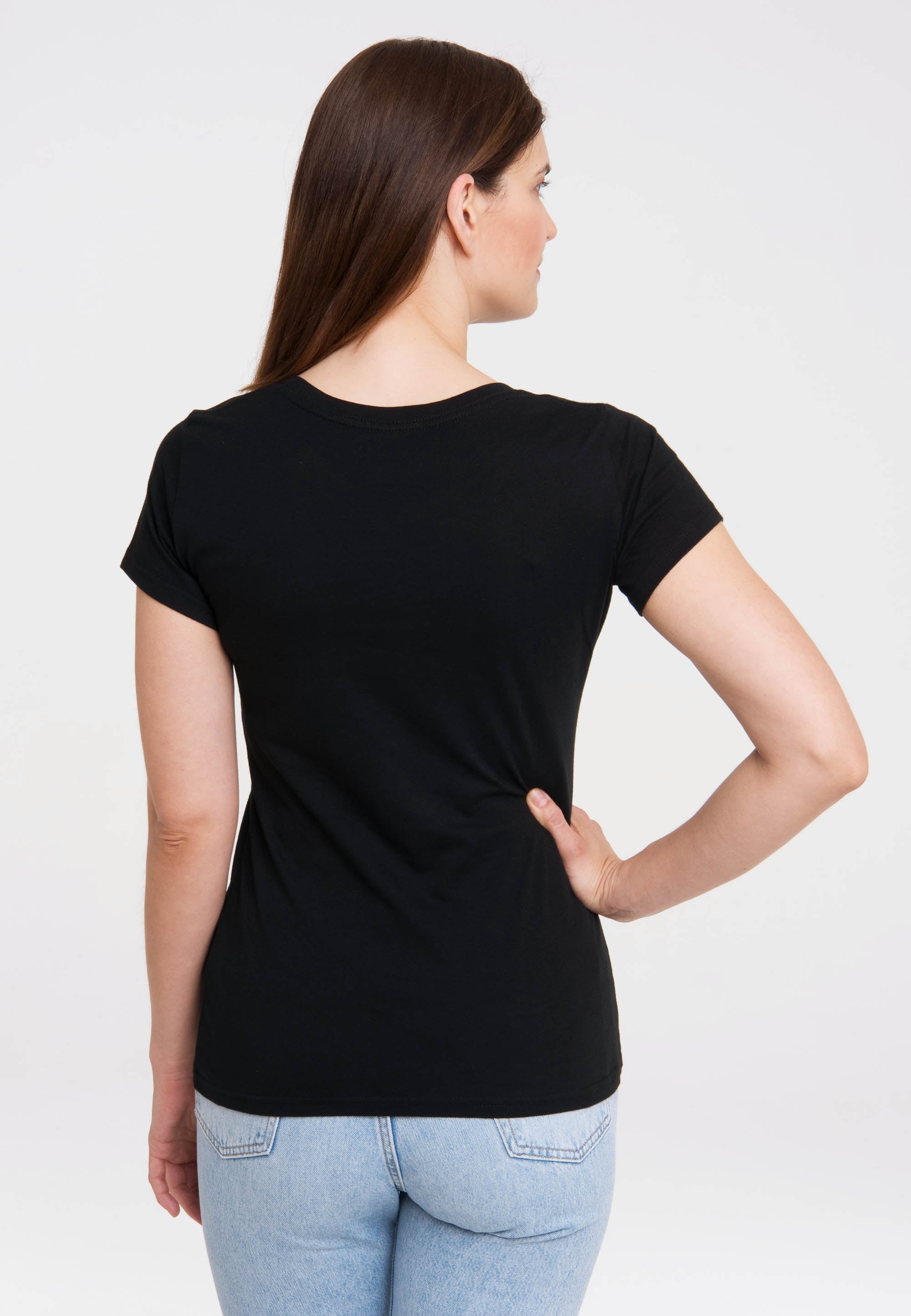LOGOSHIRT T-Shirt »Snoopy - Astronaut«, mit lizenziertem Originaldesign