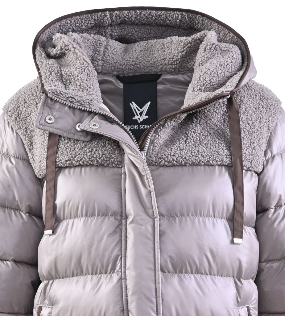 Fuchs Schmitt Steppjacke »Steppjacke«, mit Kapuze, Mit Rundhalsausschnitt