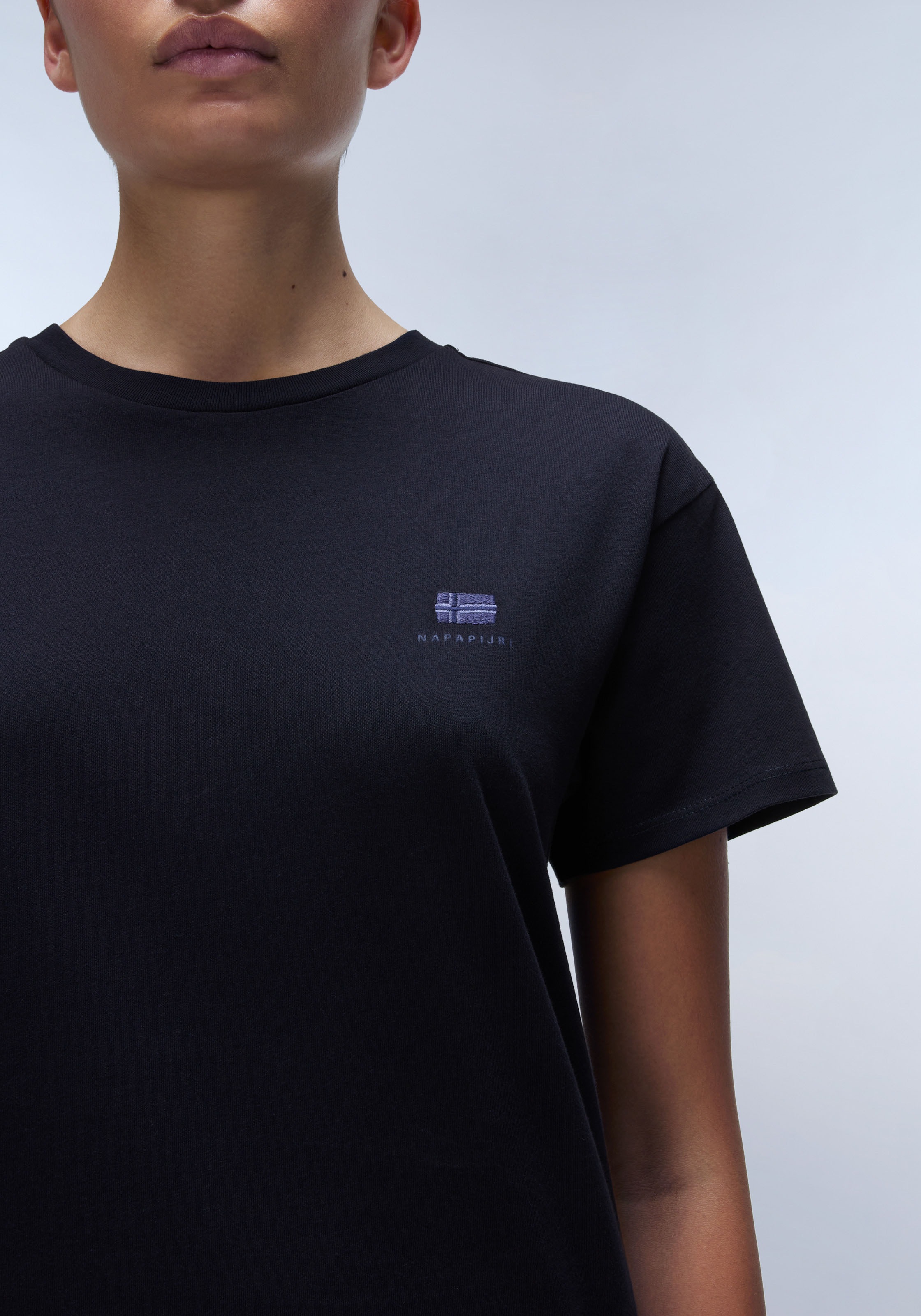 Napapijri T-Shirt »S-NINA 941 BLACK BEAUTY«