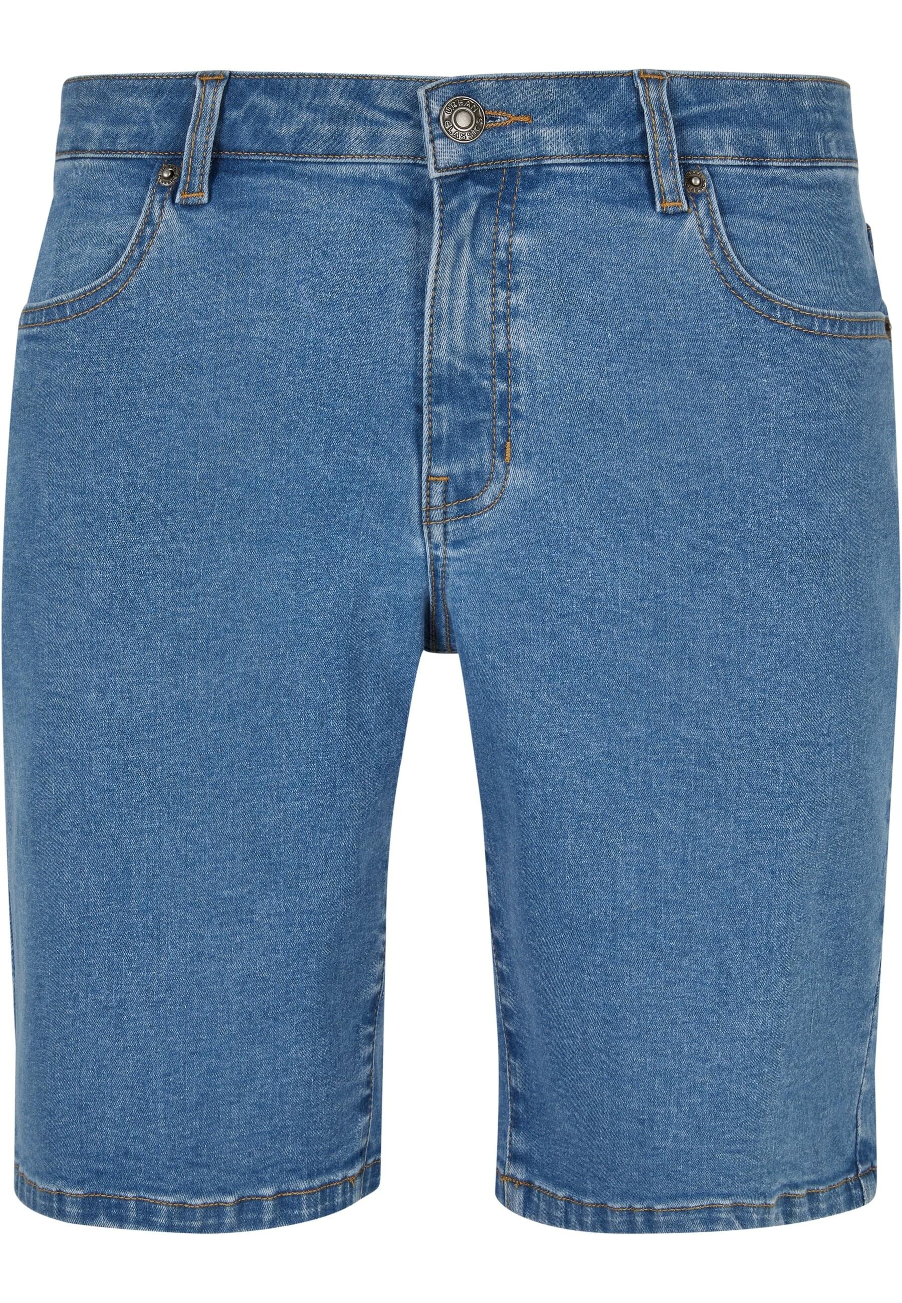 URBAN CLASSICS Stoffhose "Urban Classics Herren Relaxed Fit Jeans Shorts", (1 tlg.)