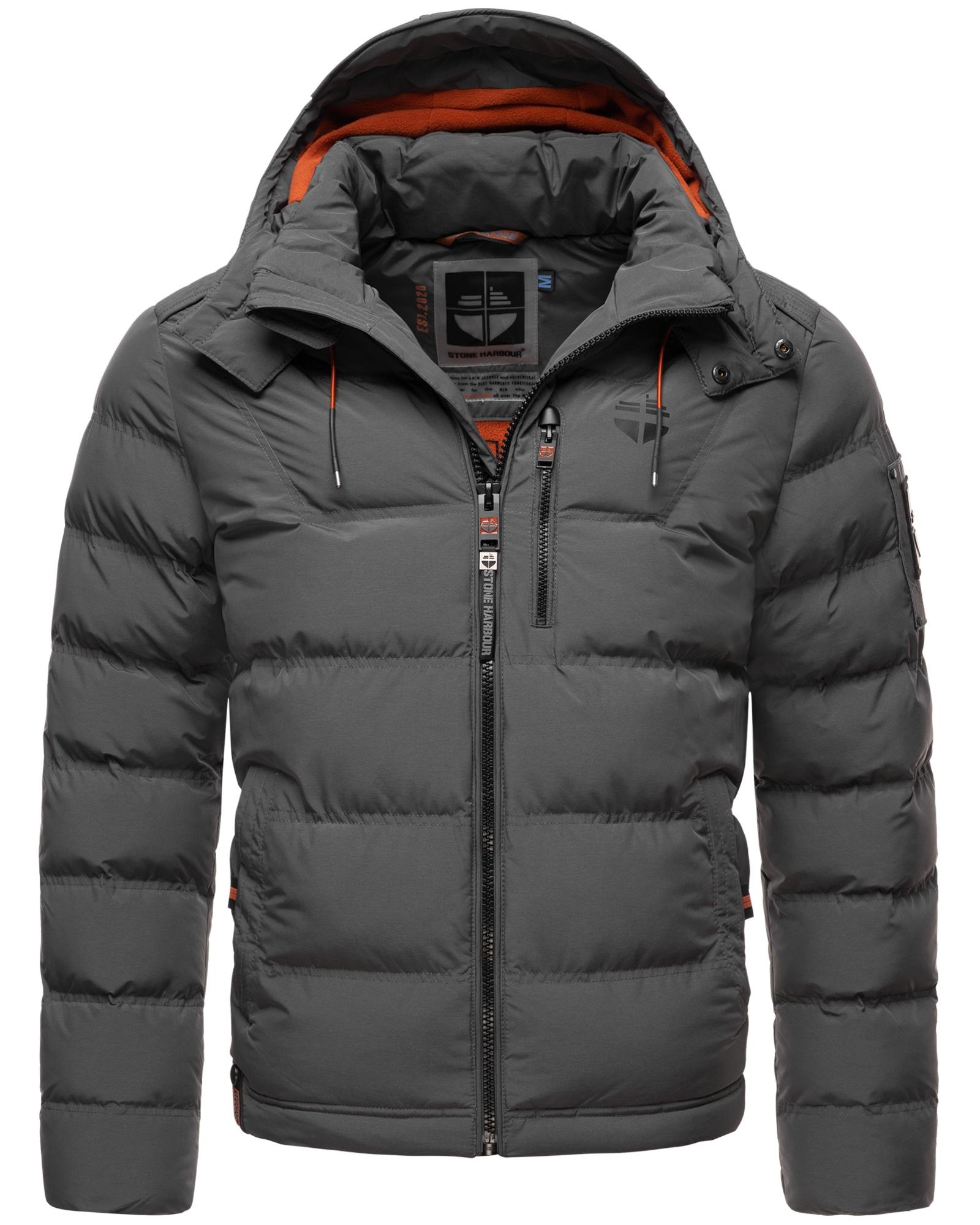 Stone Harbour Winterjacke "Arvidoo" mitKapuze Modische Herren Winter Steppj günstig online kaufen