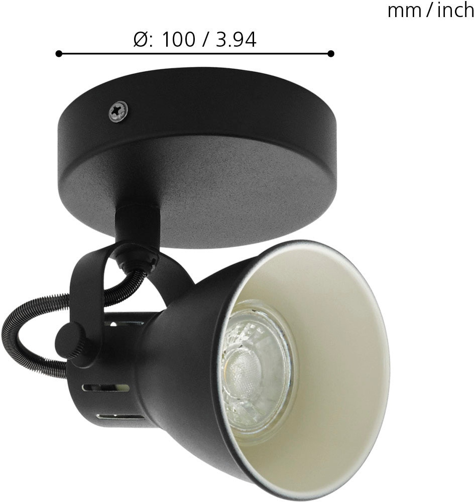 EGLO LED Wandleuchte »SERAS 2«, 1 flammig, Leuchtmittel LED-Board-GU10 | LED wechselbar