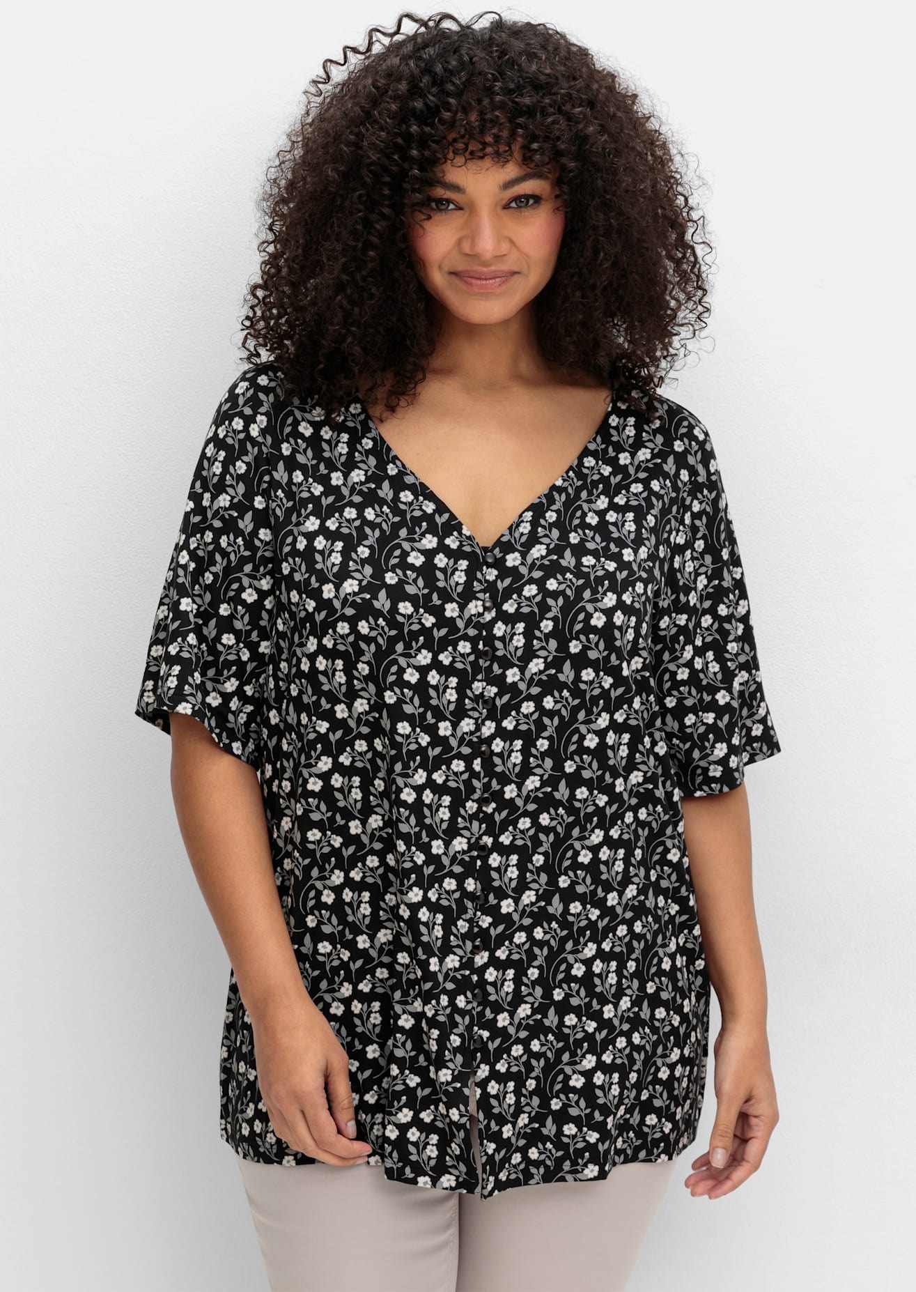 Sheego T-Shirt "T-Shirt" 1 Stk. günstig online kaufen