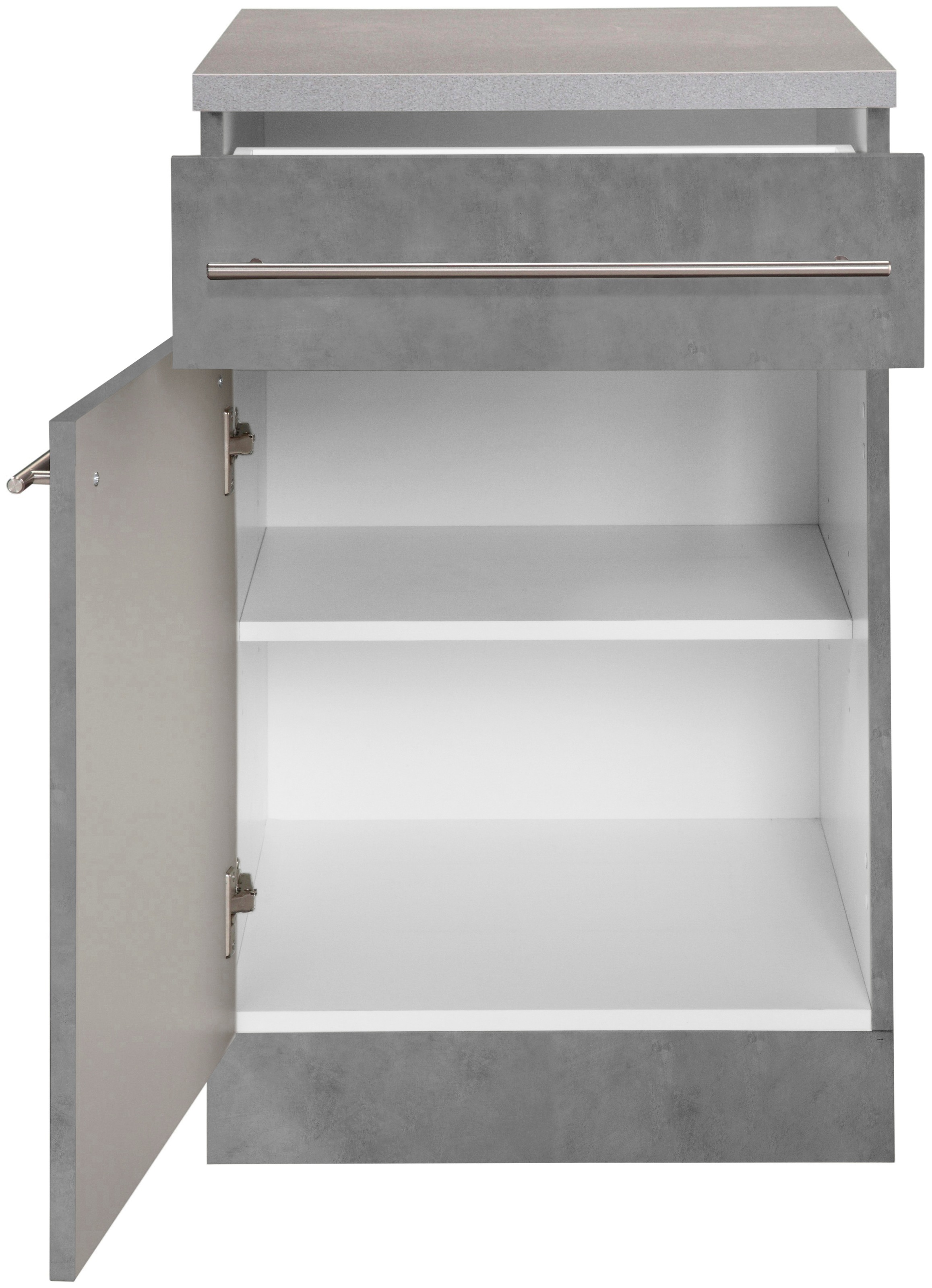 wiho Küchen Unterschrank »Chicago«, 60 cm breit, 1 Schubkasten und 1 Tür