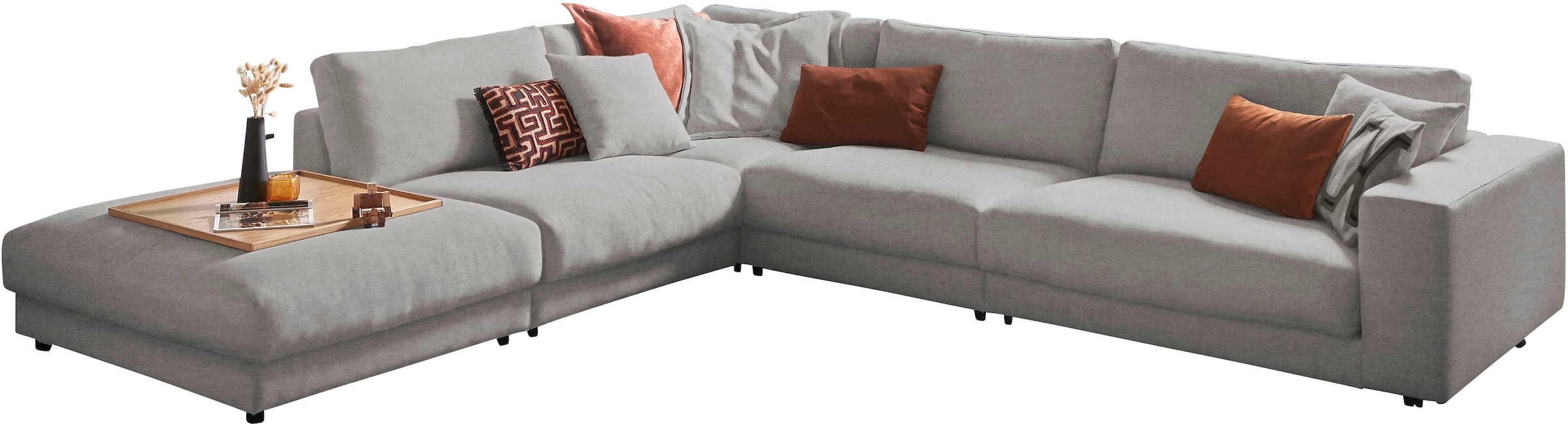 3C Candy Ecksofa "Enisa II, bequem und komfortabel, großes Familiensofa, L- günstig online kaufen