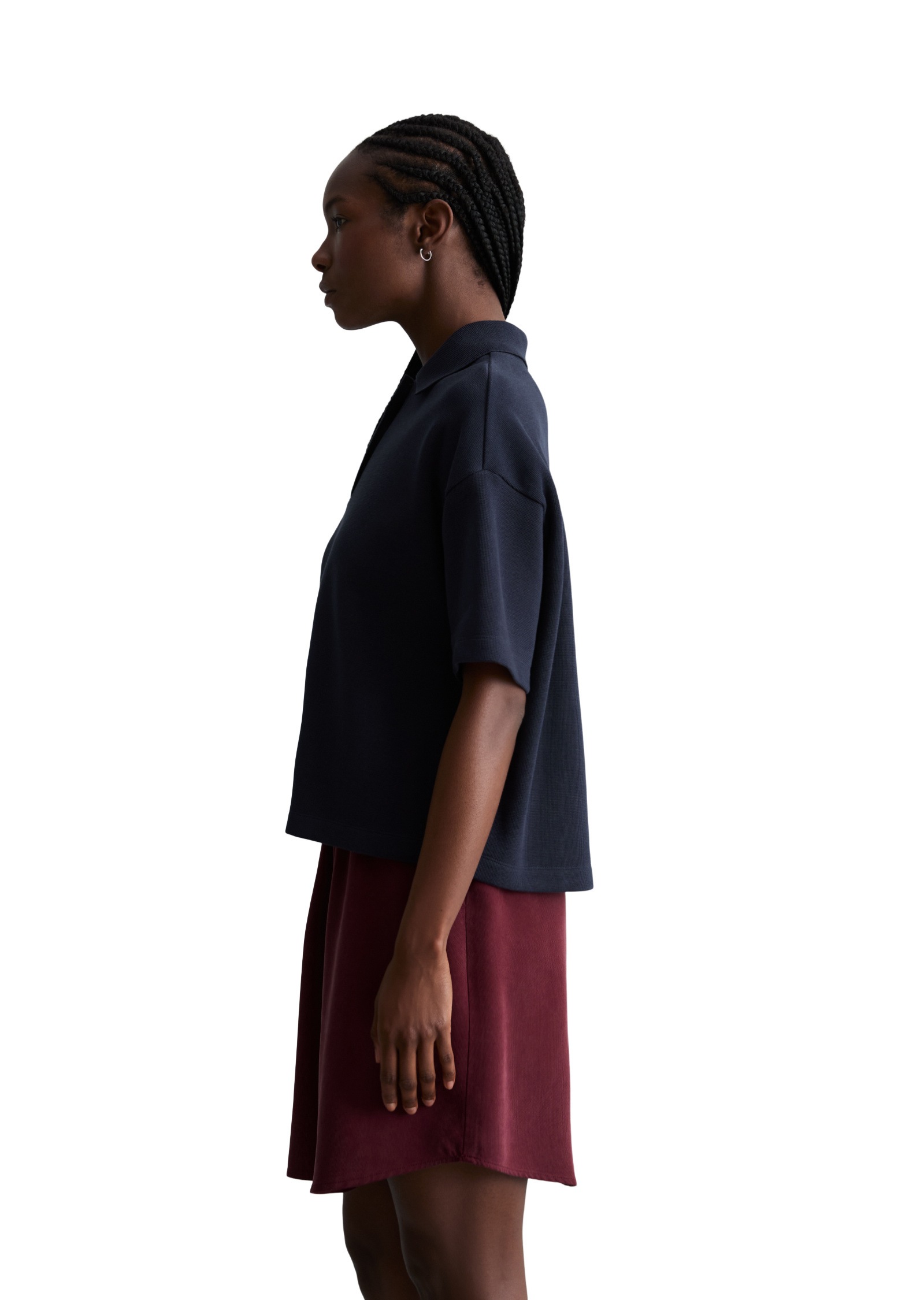 Marc OPolo DENIM Poloshirt "aus weichem Rib-Jersey" günstig online kaufen