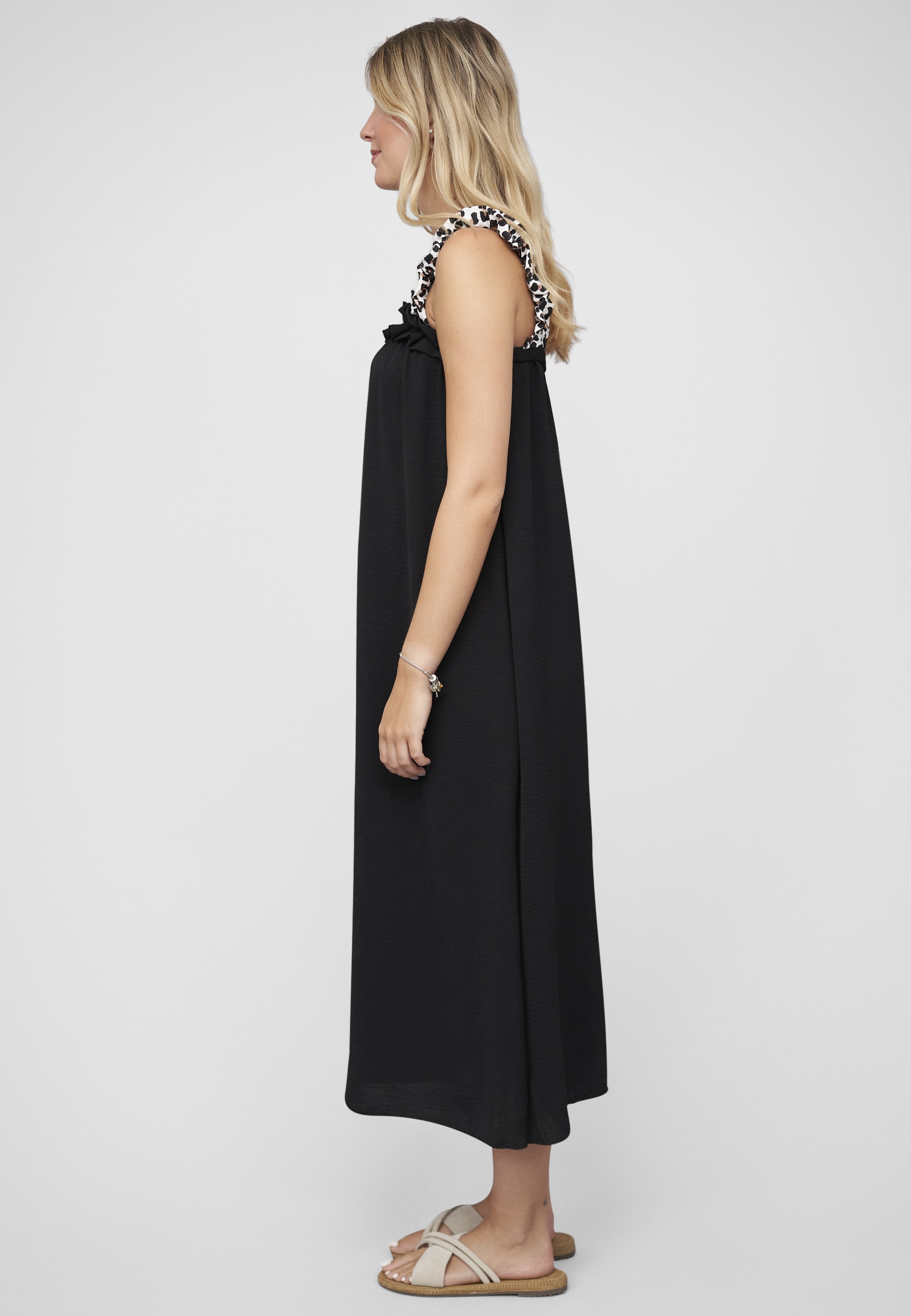 CLOUD 5IVE Shirtkleid »CLOUD 5IVE A-Line Dress with leo print straps« 1 Stk. tlg.