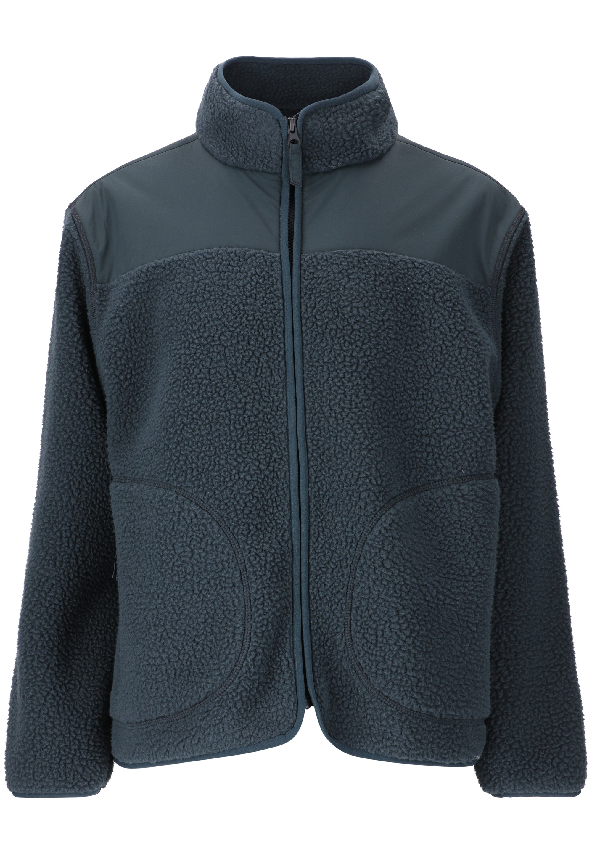 Fleecejacke LES'ARCS "Apphia", Mädchen, Gr. 176, dunkelblau, 100% Polyester, unifarben, normal, hoch geschlossener Ausschnitt, Jacken Fleecejacke, atmungsaktiv 2