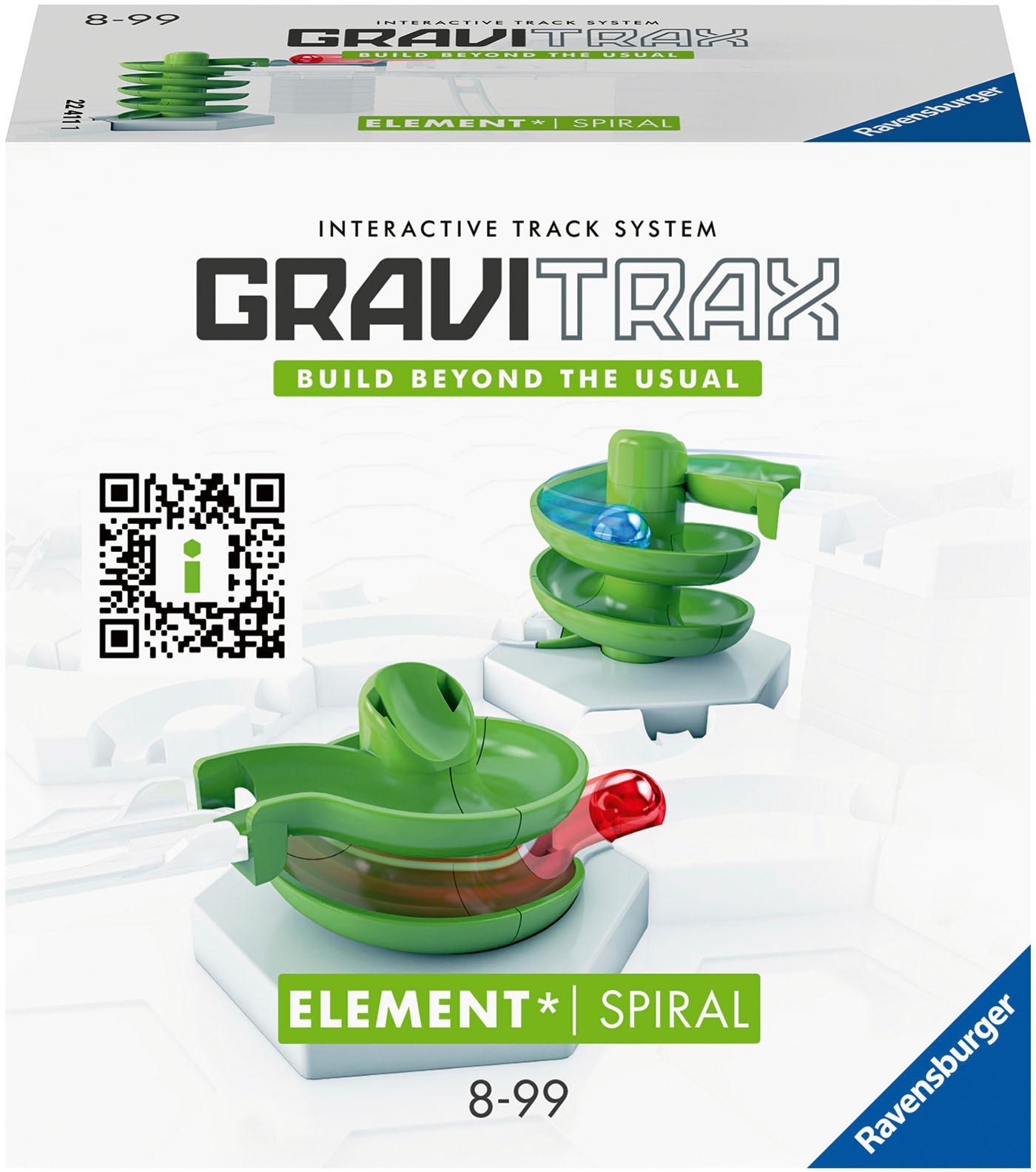 Ravensburger Kugelbahn-Bausatz »GraviTrax Element Spiral«, Made in Europe
