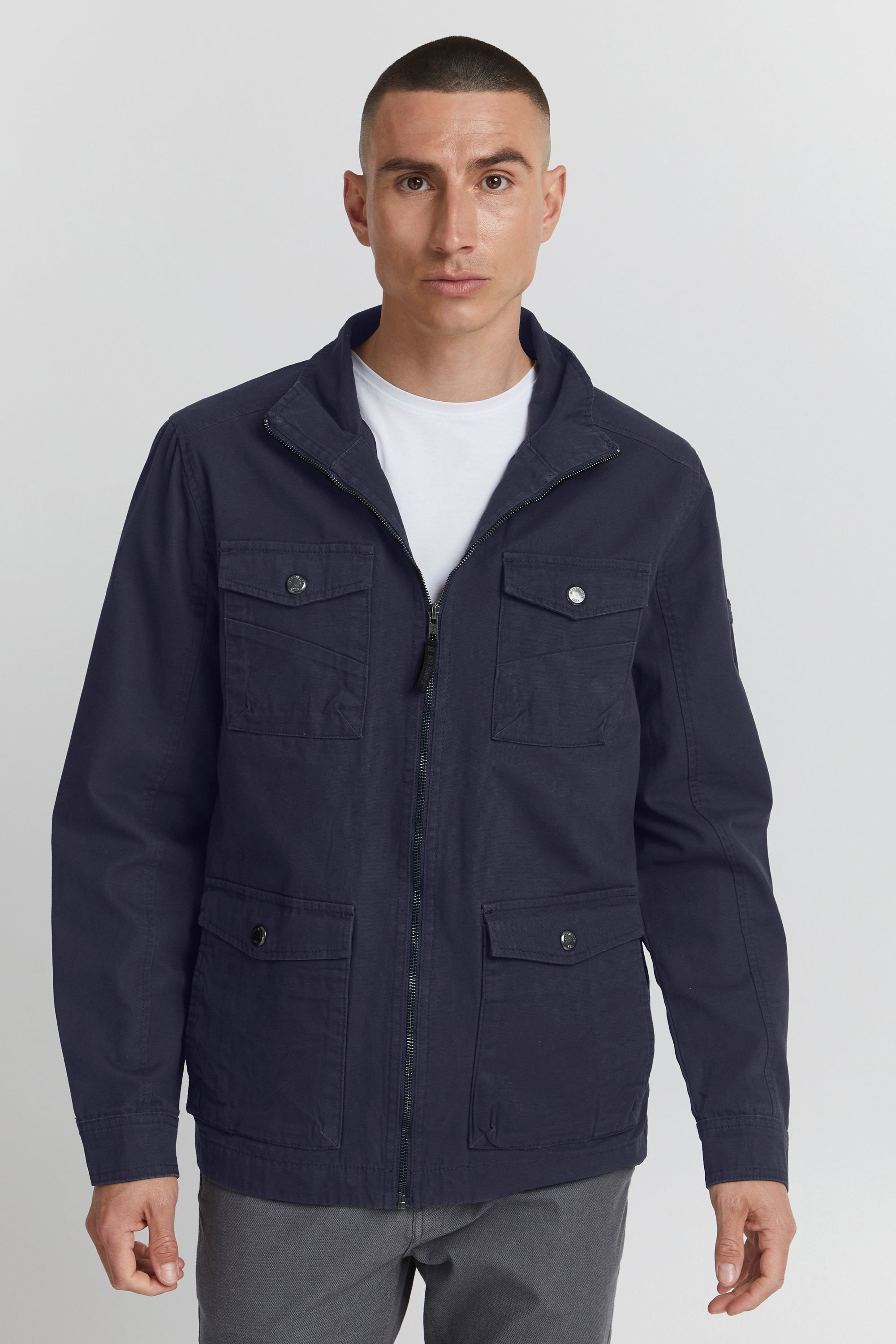 Indicode Fieldjacket »Fieldjacke IDBolven«, ohne Kapuze