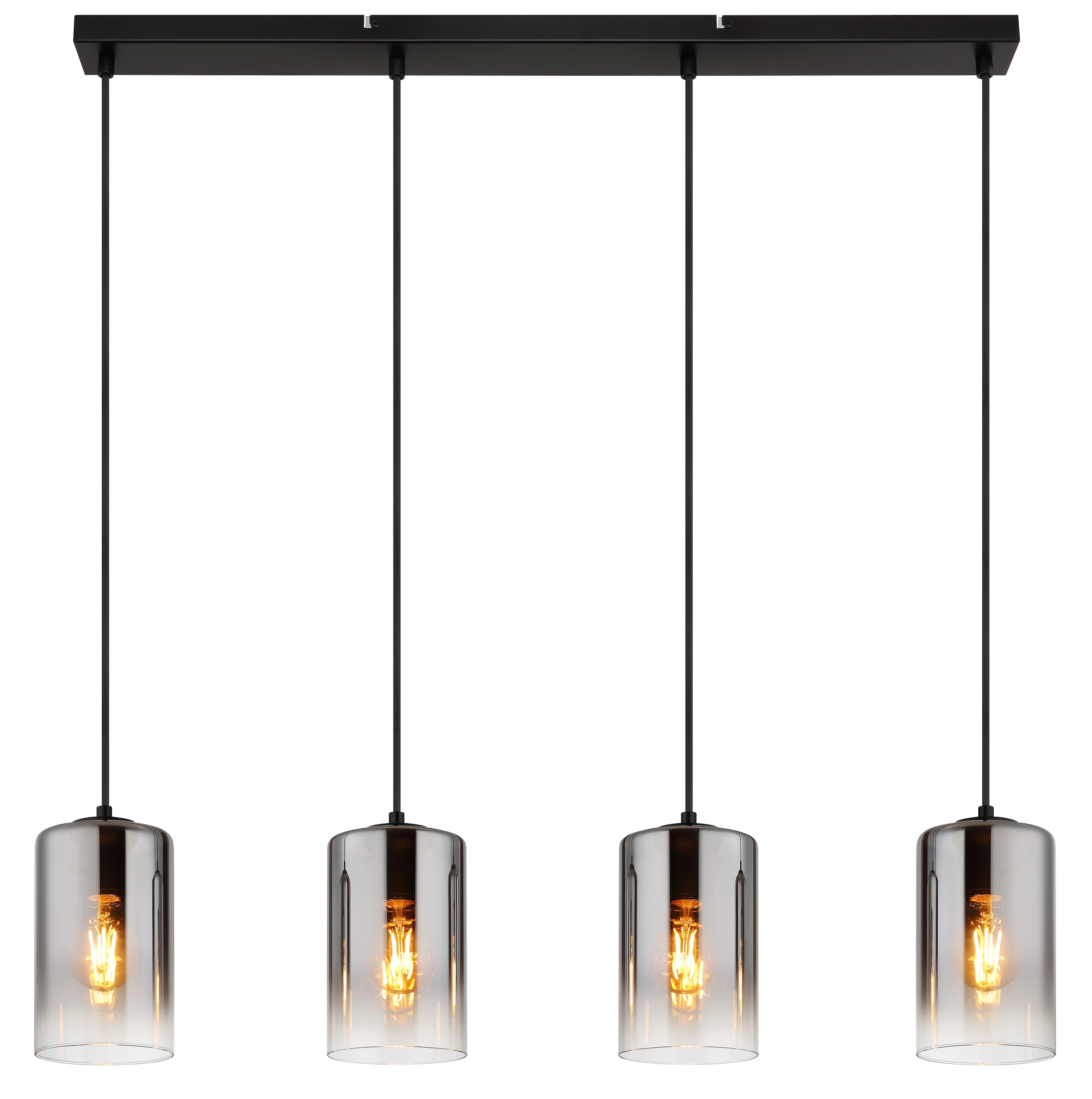 NOWA LED-Hängeleuchte »ROY«, 4 flammig, Leuchtmittel E27 | ohne Leuchtmittel