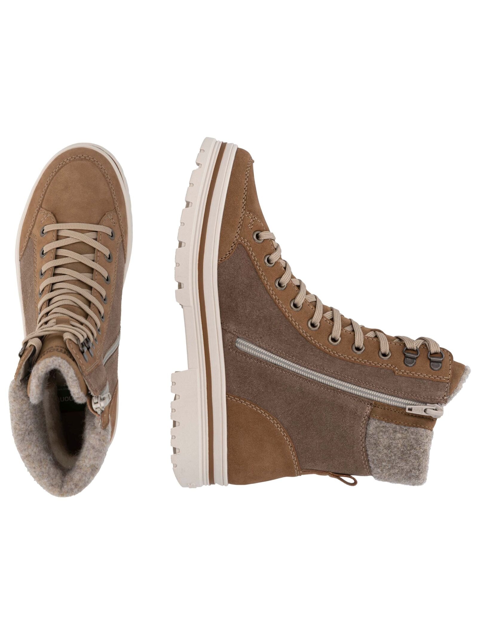 Remonte Schnürstiefelette »Remonte Stiefelette Leder/Synthetik«