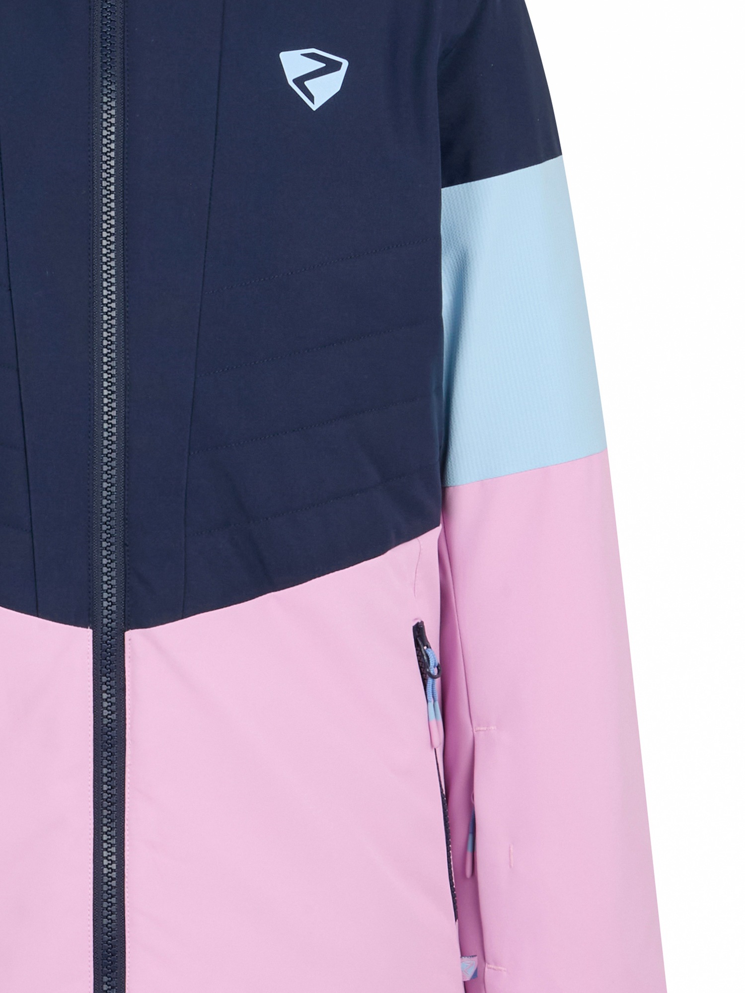 Ziener Skijacke »ARISA-Z AQUASHIELD® MÄDCHEN« wasser- u. winddicht, atmungsaktiv, warm, reflektierende Elemente