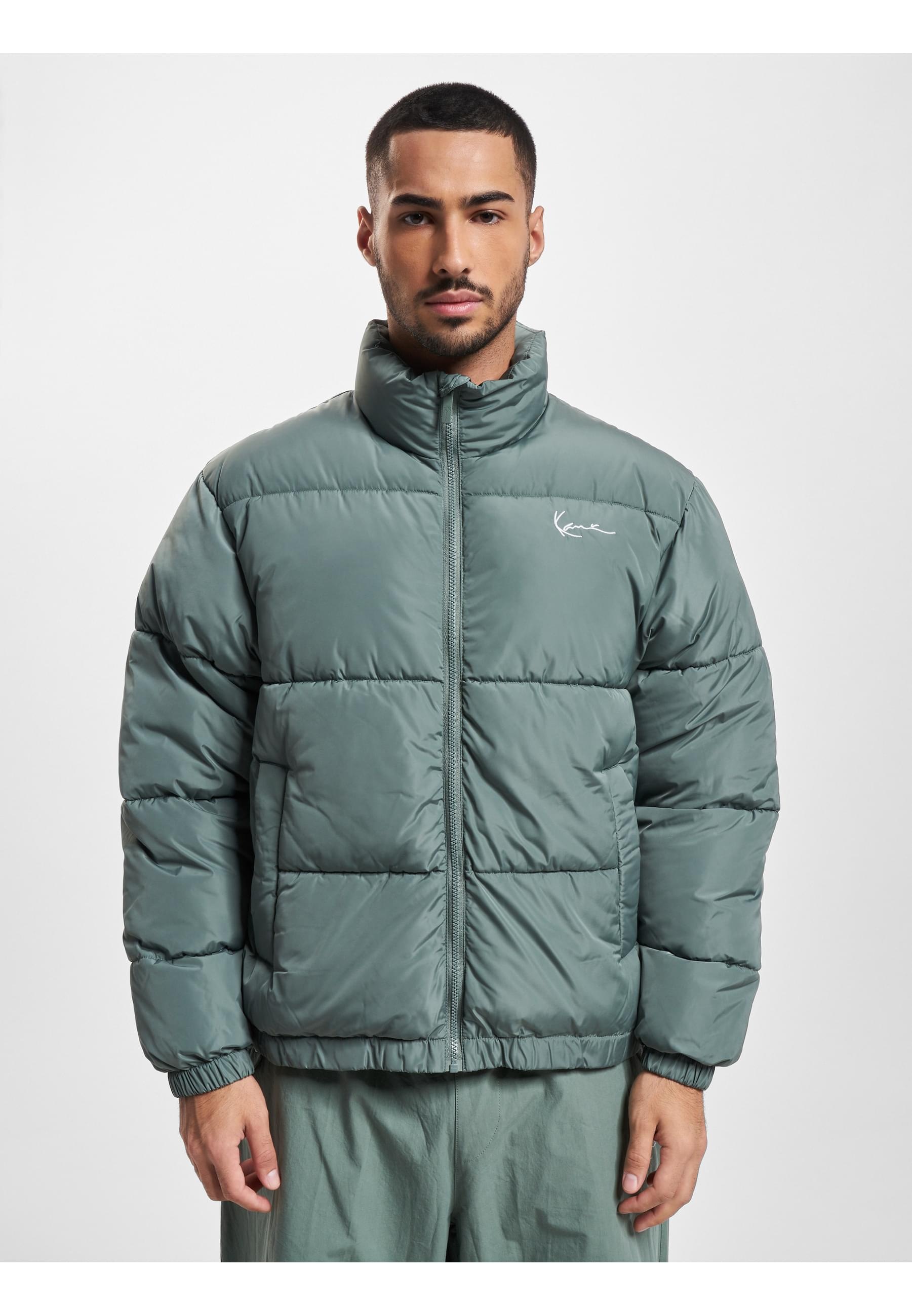 Karl Kani Winterjacke »Karl Kani Herren KM233-052-1 KK Chest Signature Puffer Jacket«, (1 St.), ohne Kapuze