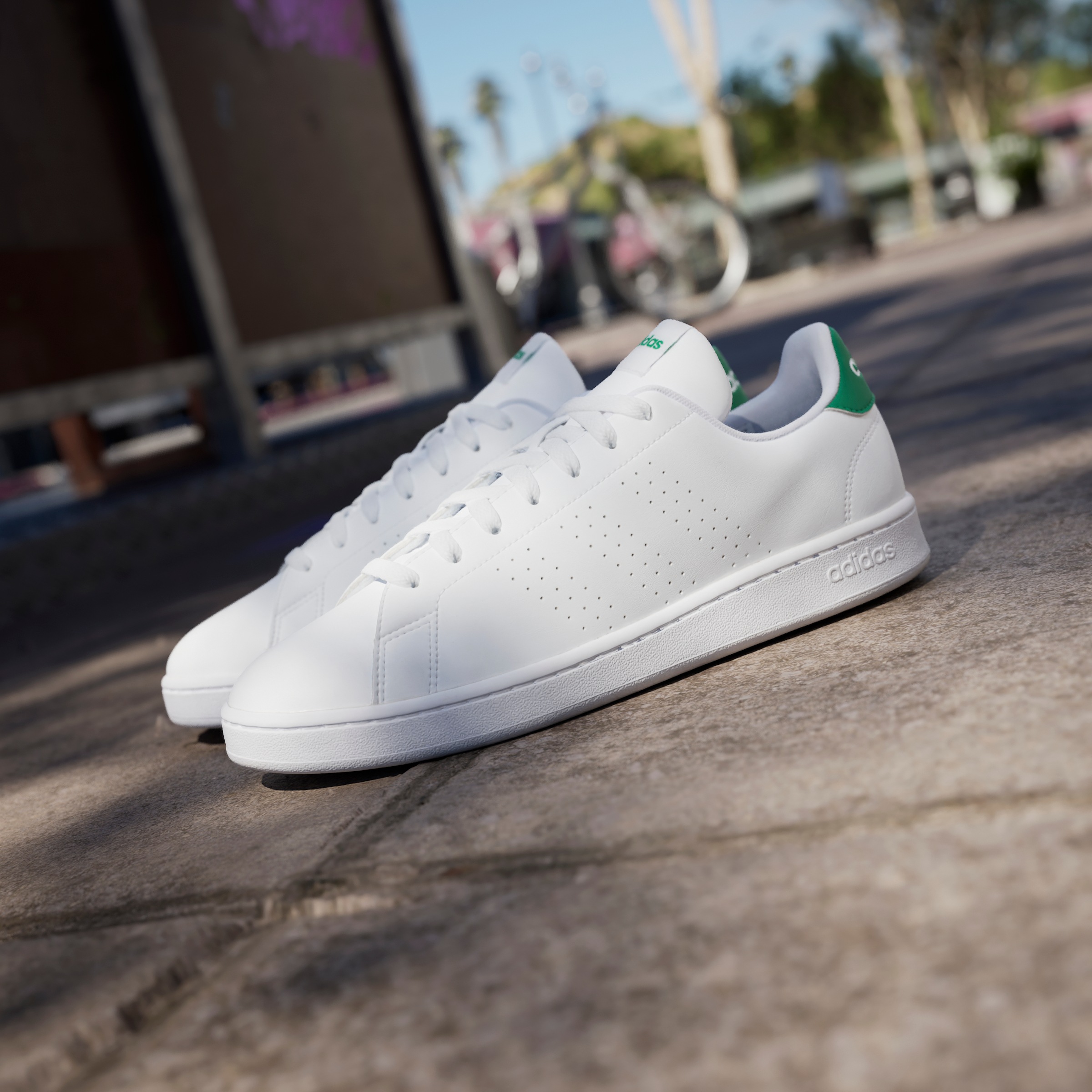 adidas Sportswear Sneaker »ADVANTAGE«, Design auf den Spuren des adidas Stan Smith