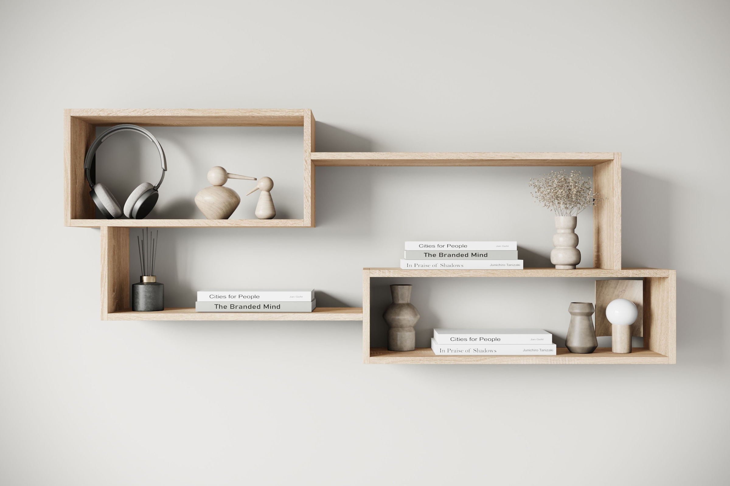 INOSIGN Wandboard "Wandregal Trio 005", (1 St.), Ideal als Bücherregal, Dek günstig online kaufen