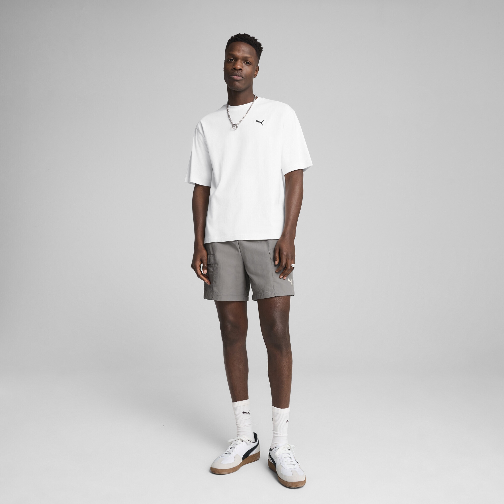 PUMA T-Shirt »WARDROBE ESS Boxy T-Shirt Herren«