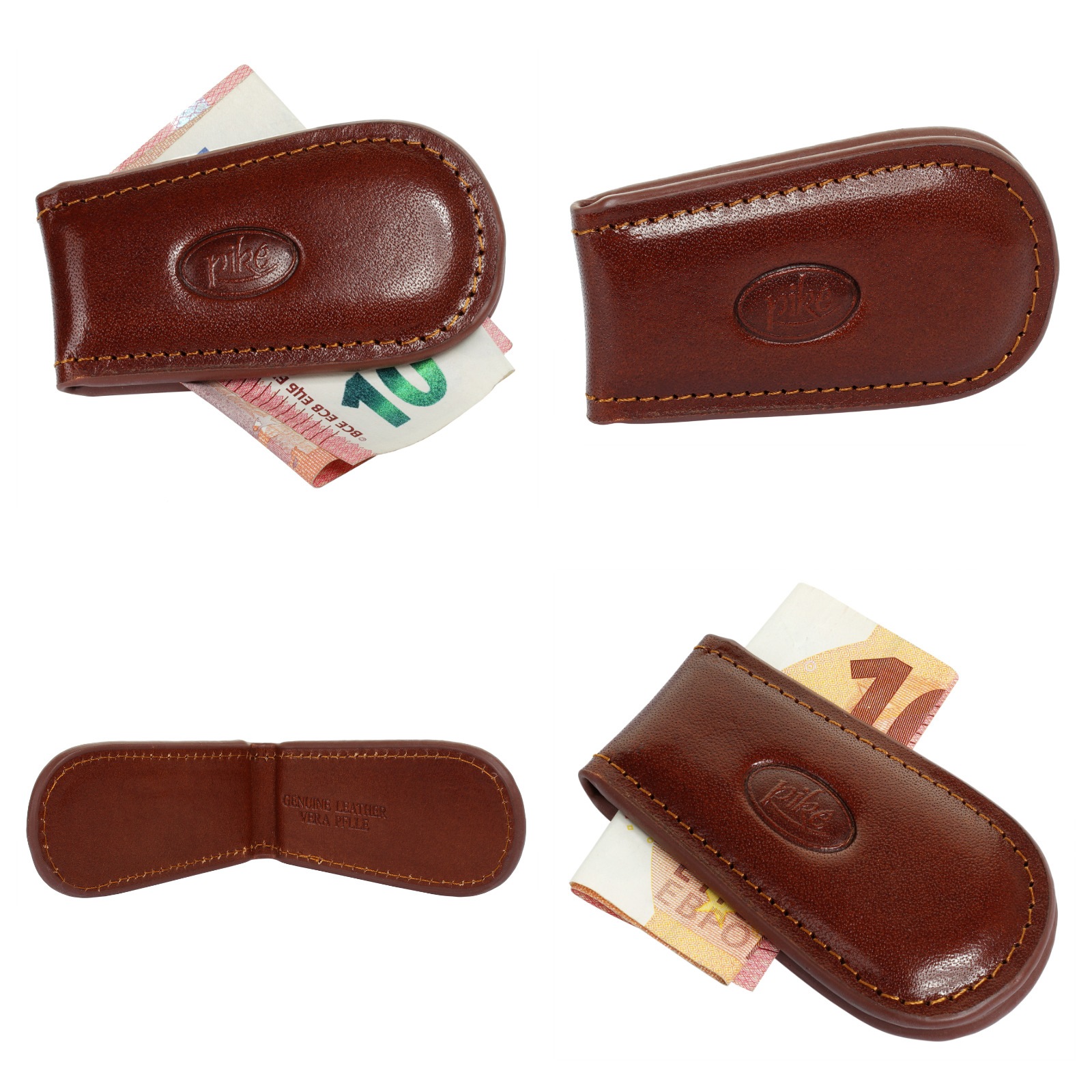 Piké Geldbörse, echt Leder, Made in Italy günstig online kaufen