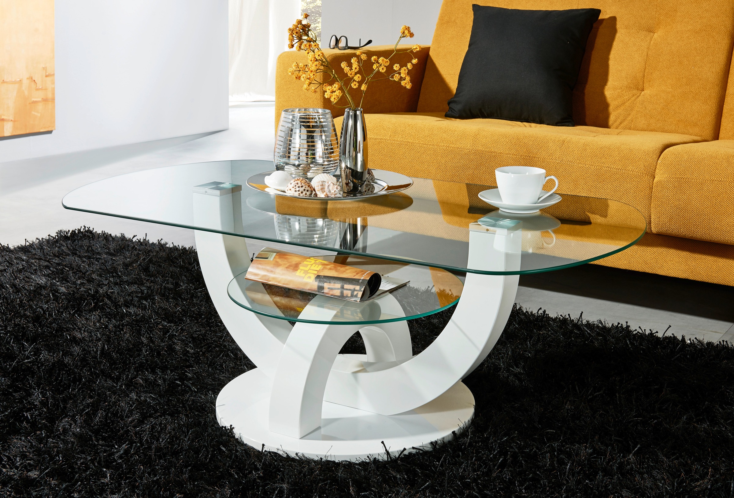 HBZ Couchtisch "Boston, TOPSELLER", (Wohnzimmertisch), Glastisch, Tisch mit günstig online kaufen