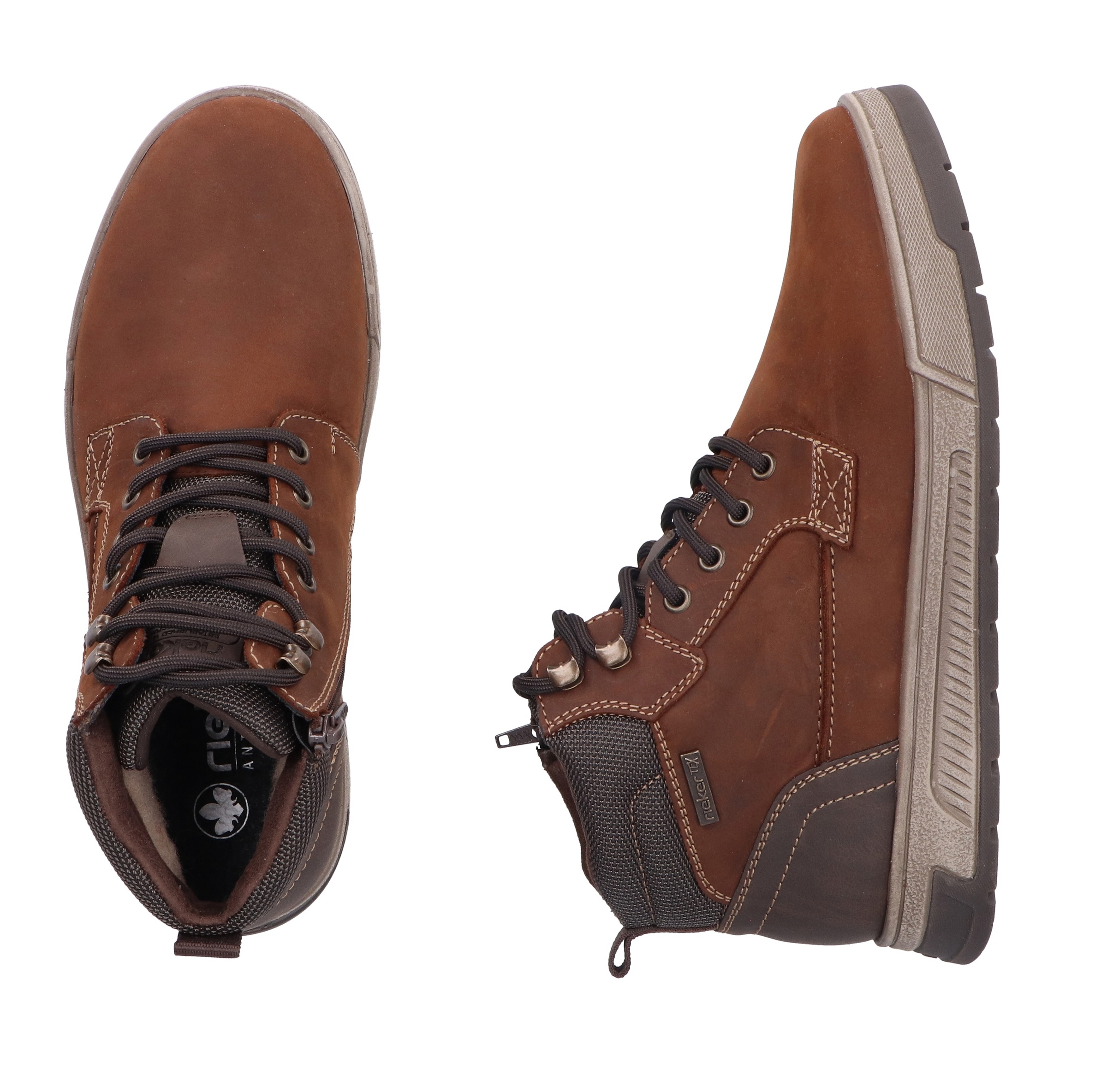 Rieker Winterboots, Schnürboots, Stiefelette mit wasserabweisender riekerTEX-Membran