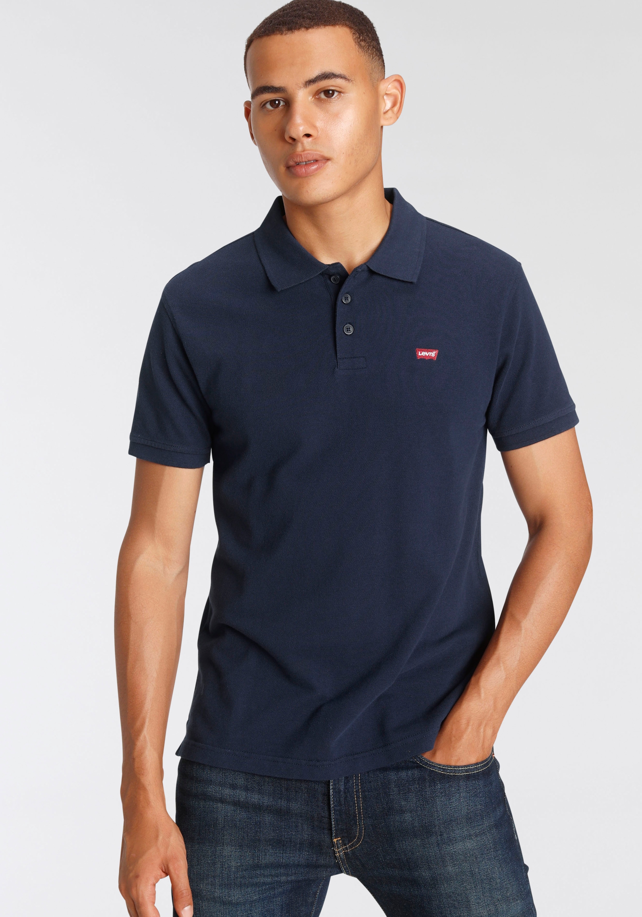 Levis Poloshirt "LE NEW LEVIS HM POLO", mit kleinem Batwing-Logo