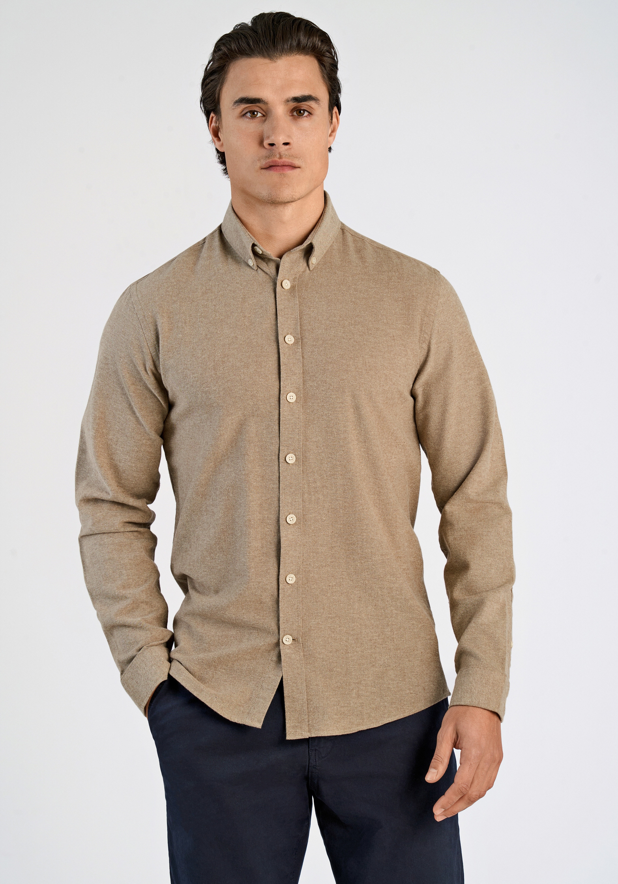 LINDBERGH "Flanellhemd (Langarm) Relaxed Fit"