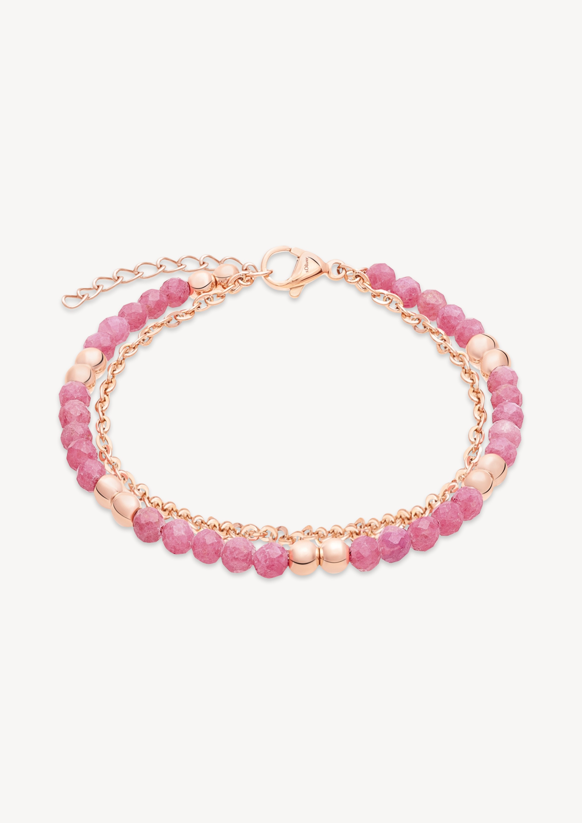 s.Oliver Armband »Colorful Beads« mit Glasperle
