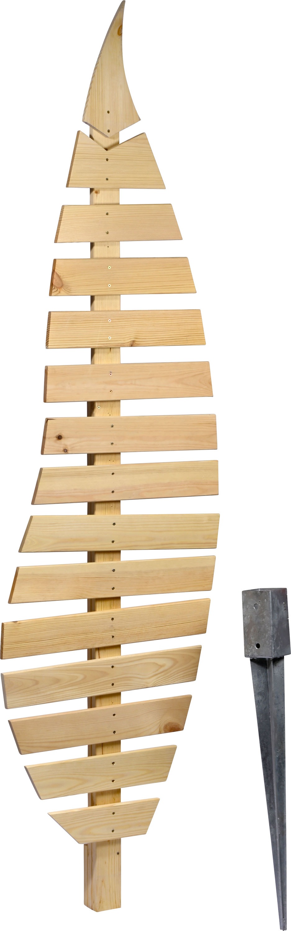 dobar Rankhilfe "Großes Design-Rankgerüst "Bambus"" 49 x 6 x 197 cm (L x B günstig online kaufen