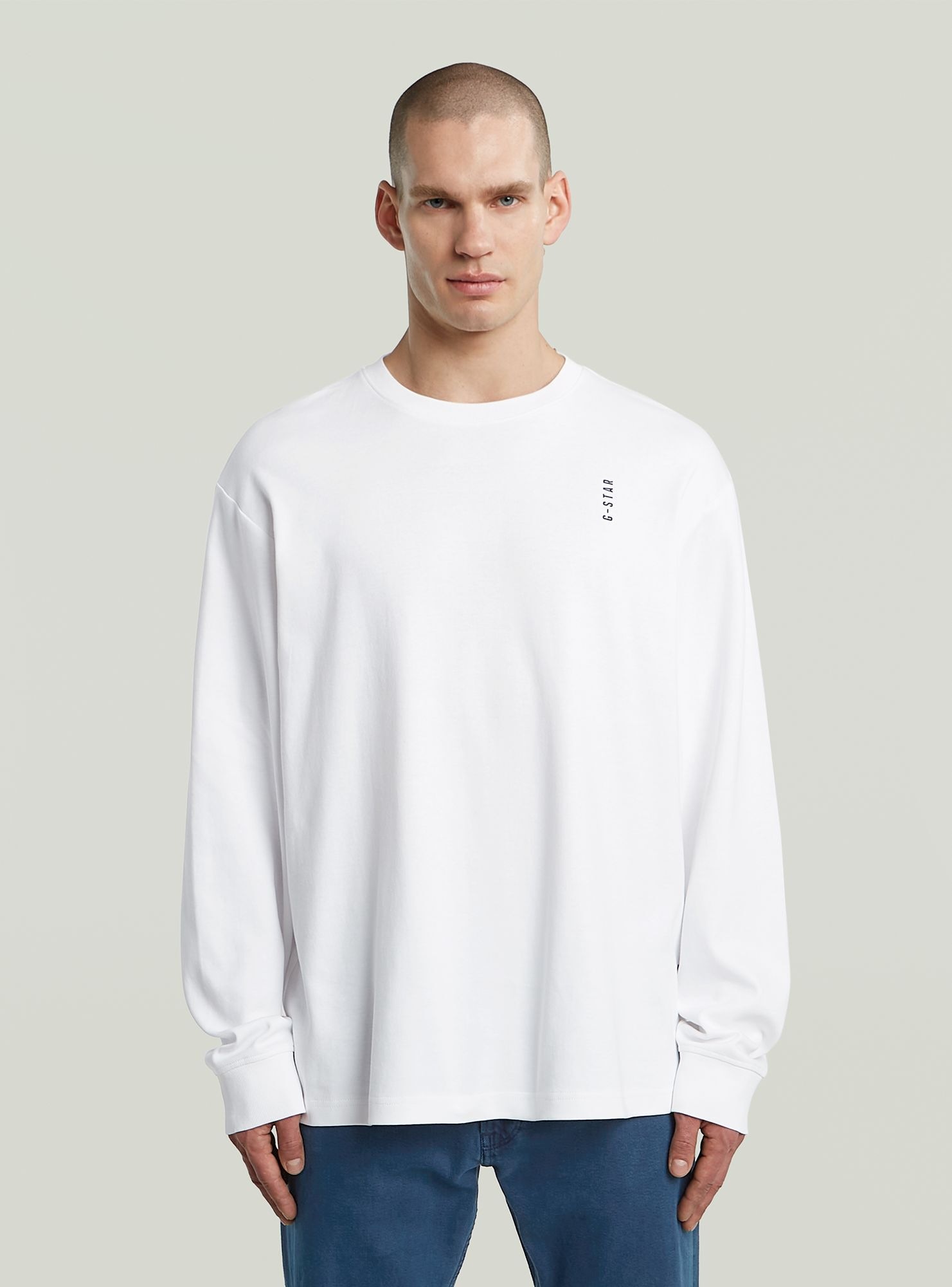 G-STAR T-Shirt "Back Embro Text Loose T-Shirt" günstig online kaufen