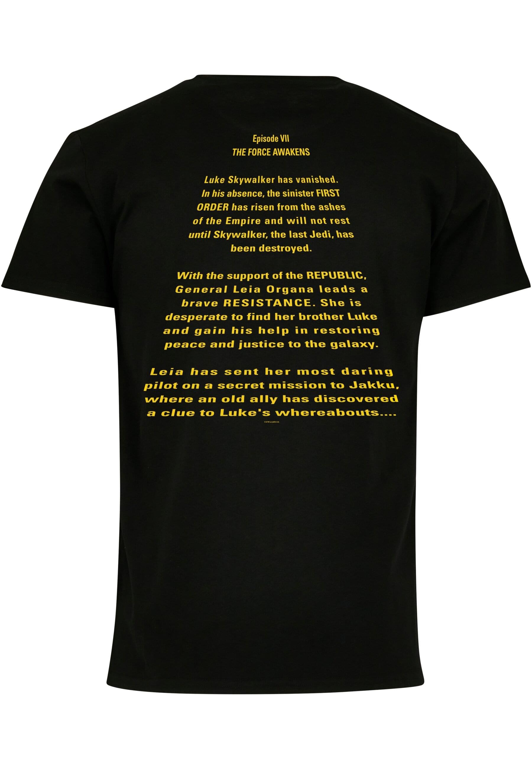 Merchcode T-Shirt »Merchcode Herren Star Wars Crawl Tee«, (1 tlg.)