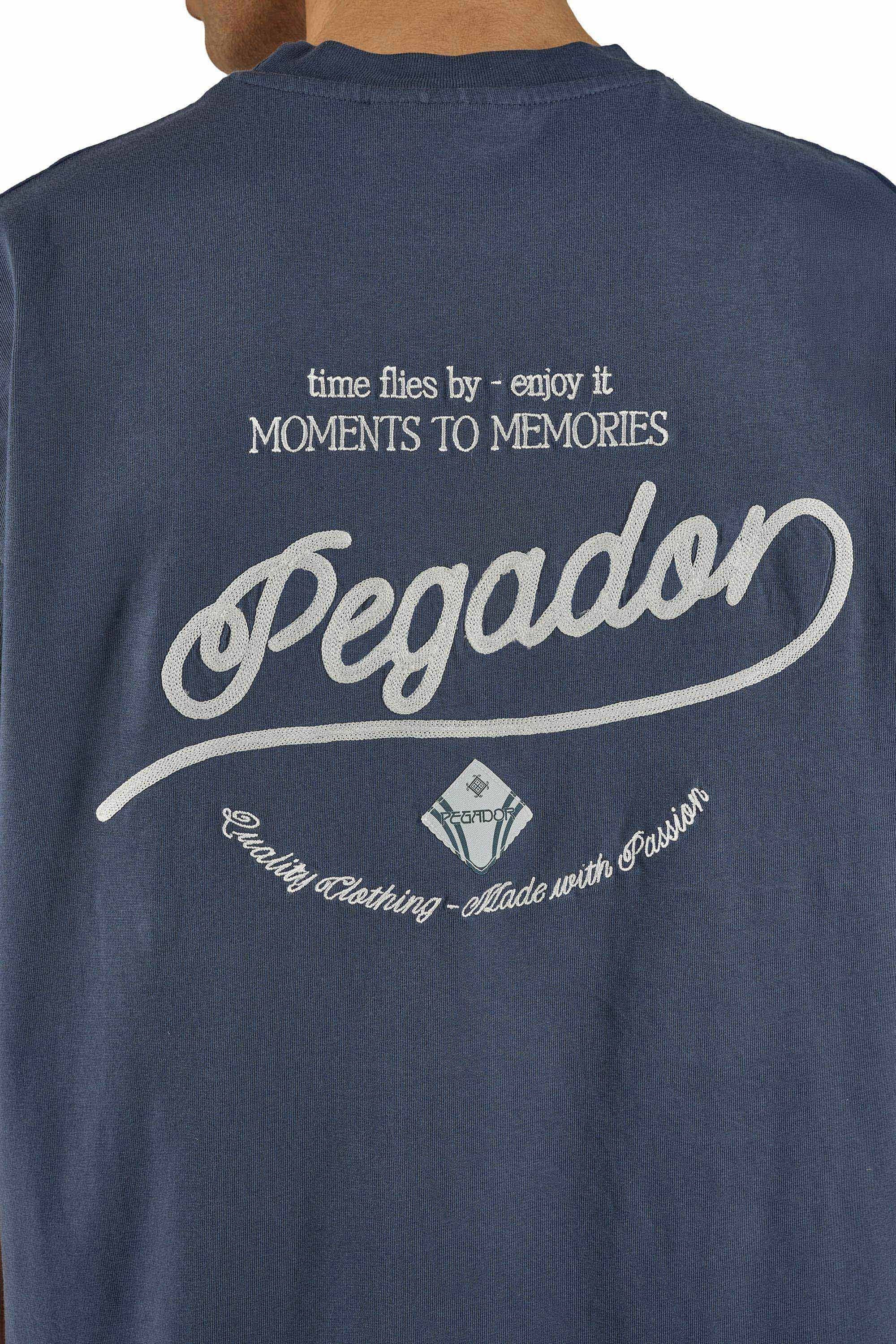 PEGADOR T-Shirt »Belmonte Oversized Tee« Baumwolle, oversize