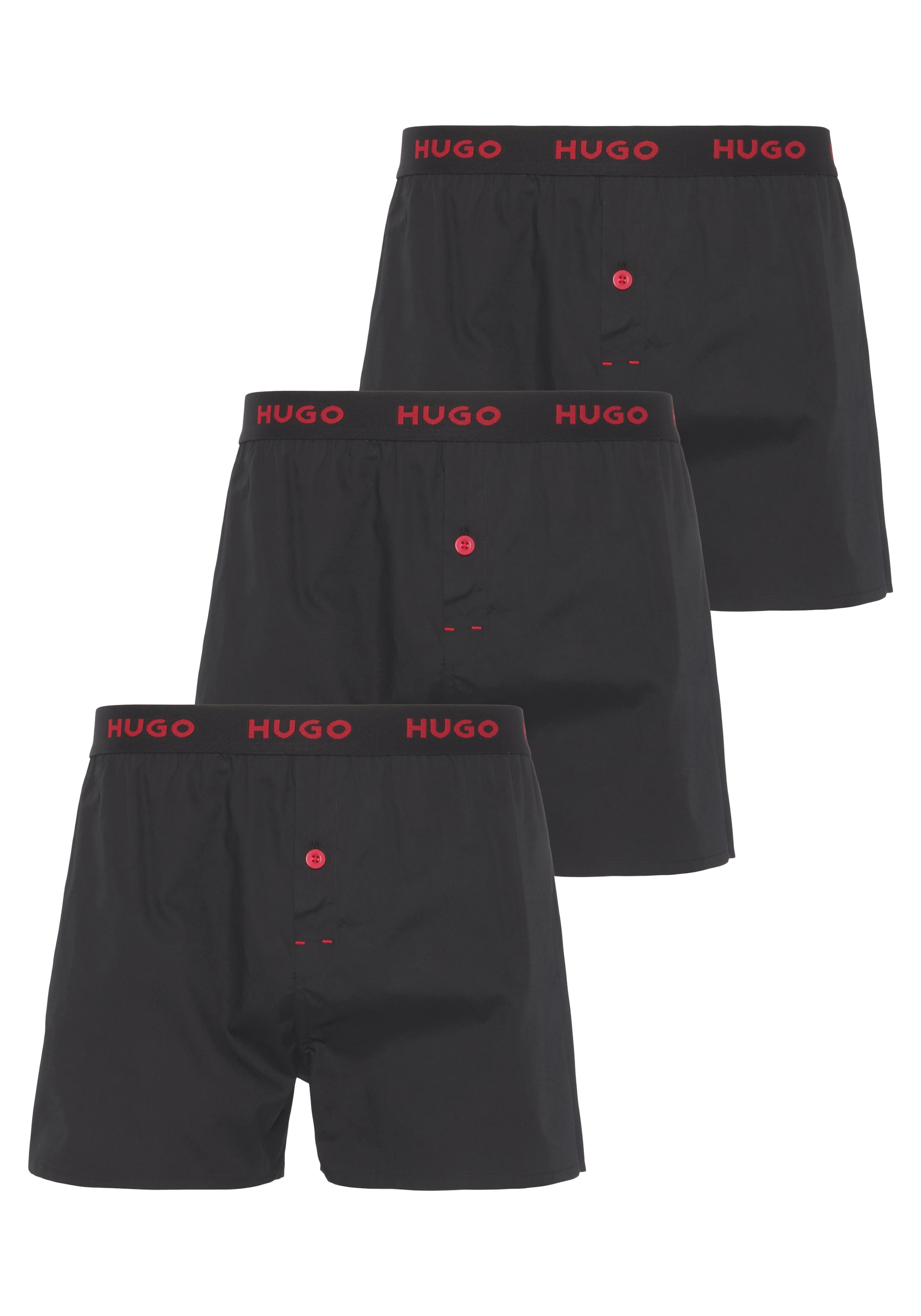 HUGO Underwear Kelnaitės šortukai »WOVEN Ke...