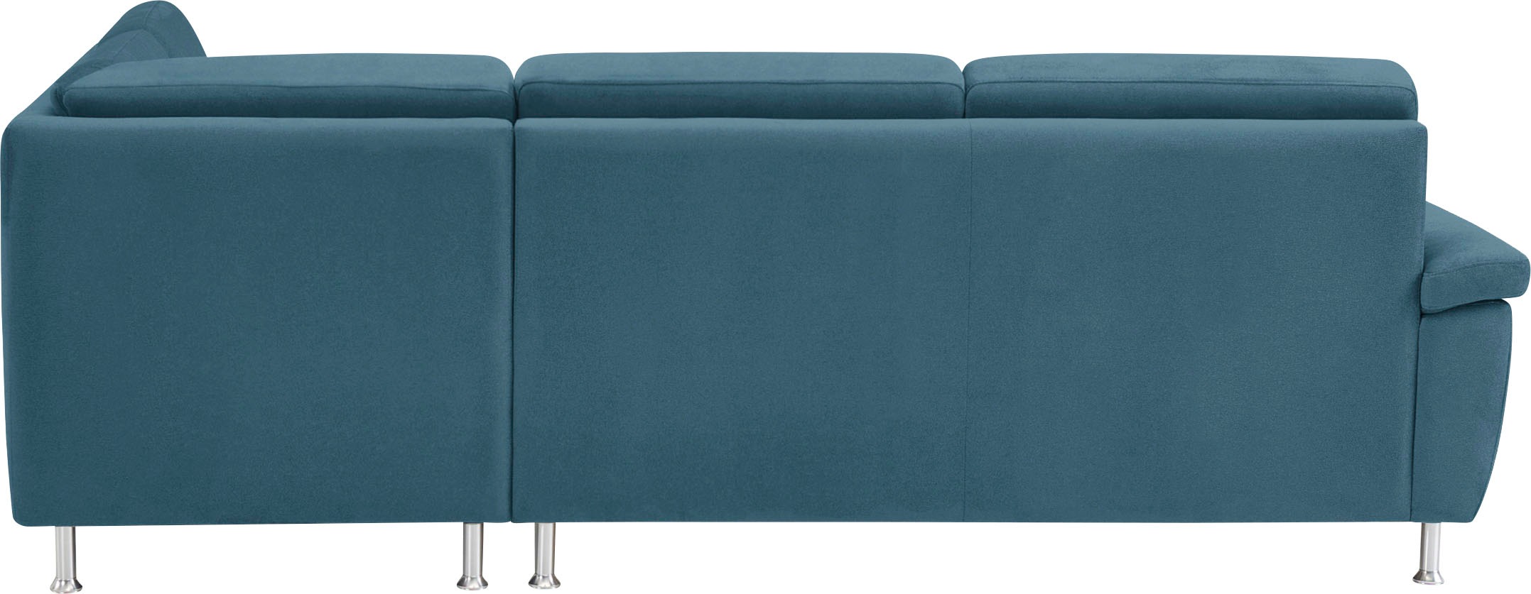 CALIZZA INTERIORS Ecksofa »Onyx L-Form«, Ottomane links oder rechts, wahlweise mit Bettfunktion, Breite 257 cm