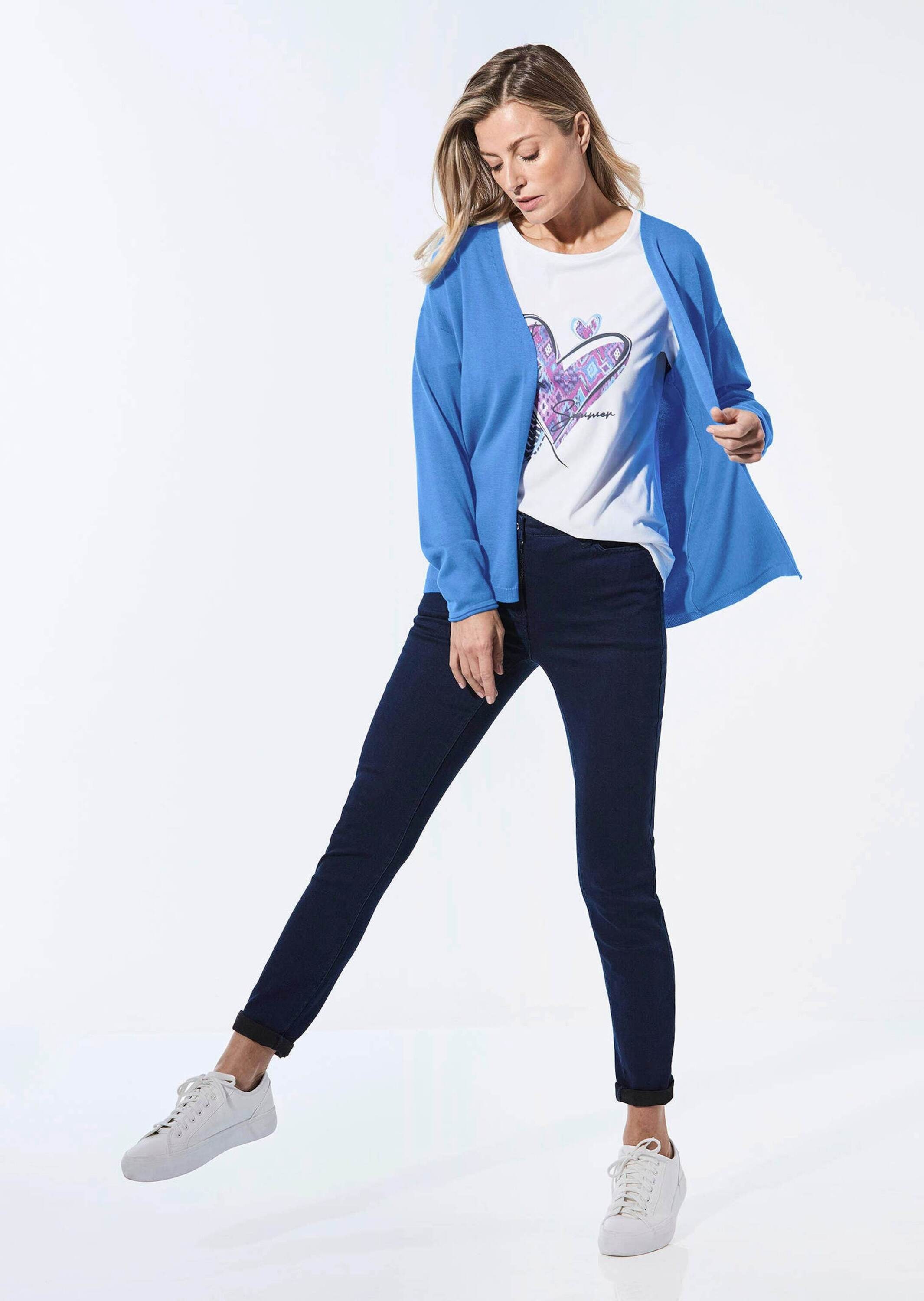 GOLDNER Strickjacke "Kurzgröße Offene Strickjacke in Kurzform" keine/nicht günstig online kaufen