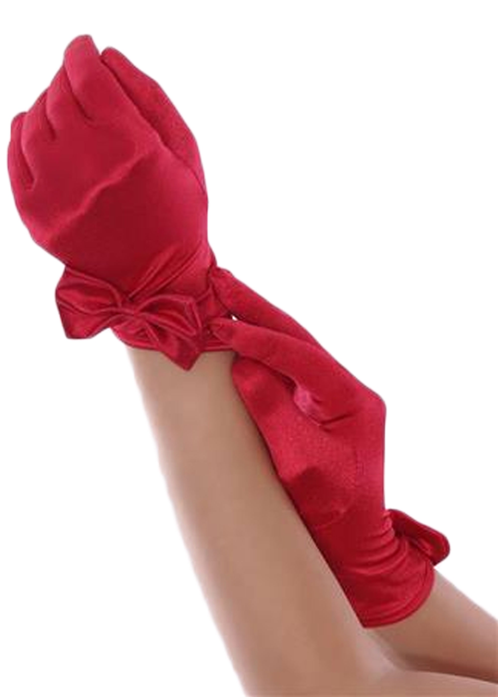 Family Trends Abendhandschuhe, mit verspielter Schleife