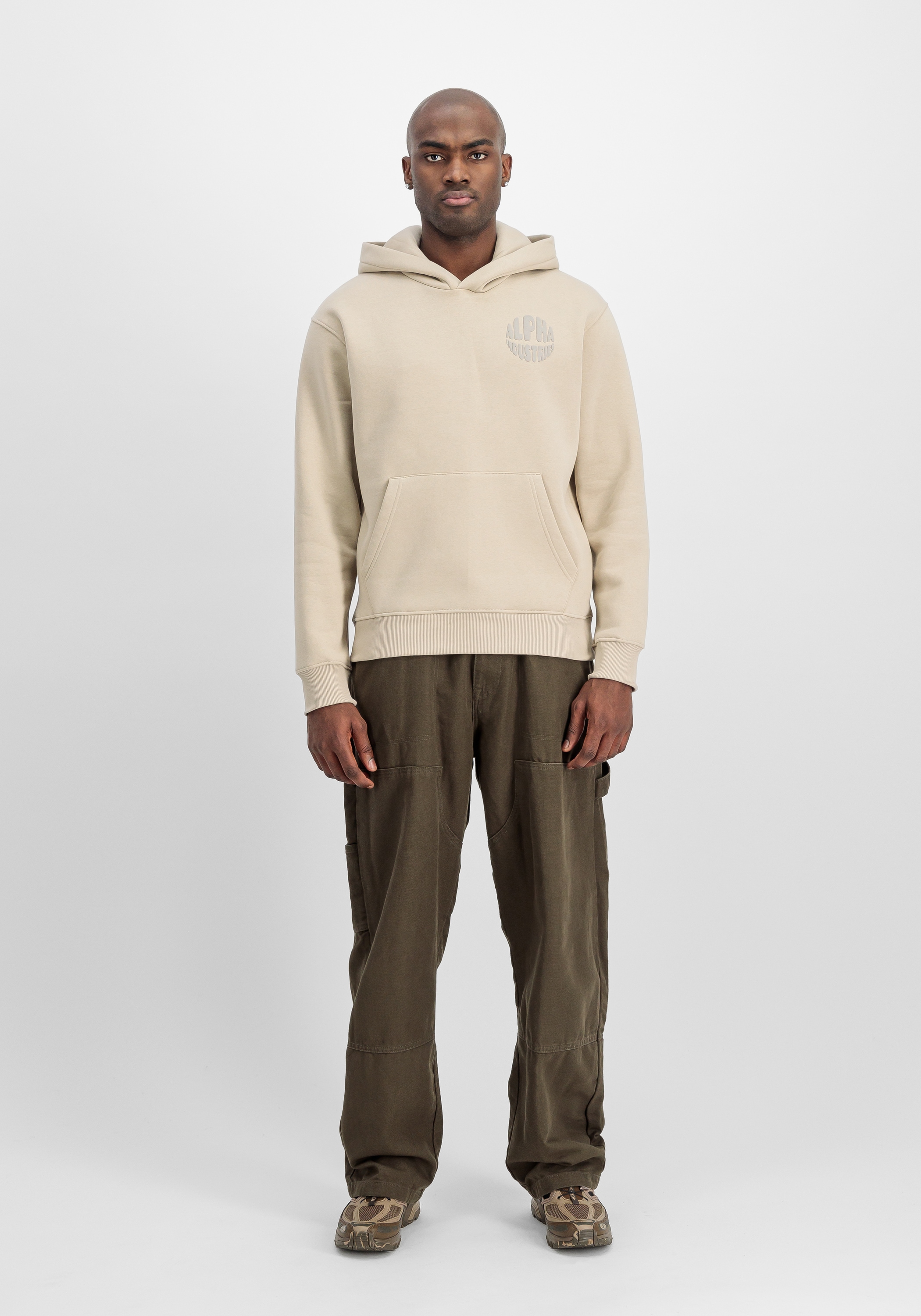 Alpha Industries Hoodie »Alpha Industries Men - Hoodies Logo Hoodie Backprint«