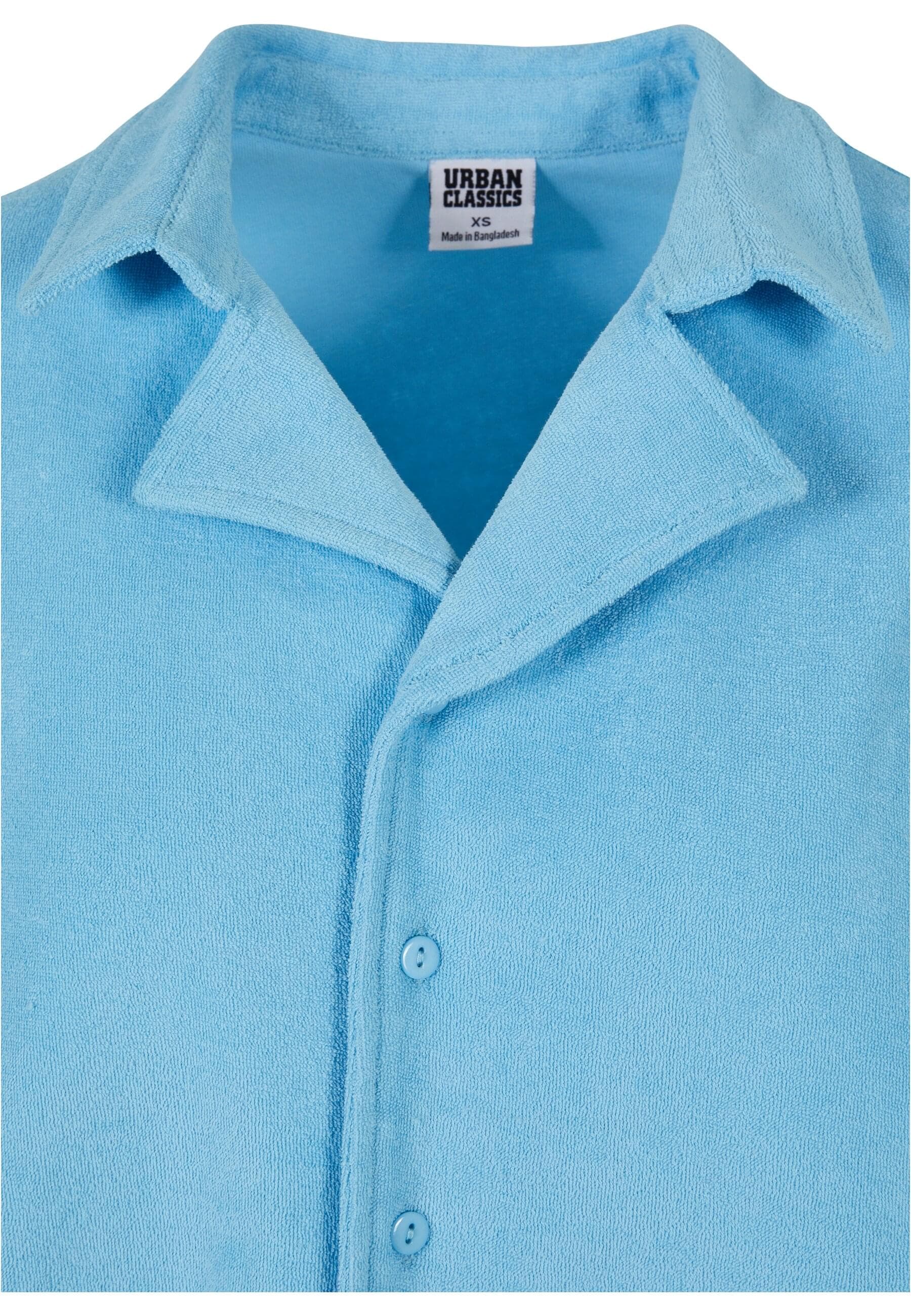 URBAN CLASSICS Langarmhemd »Urban Classics Damen Ladies Towel Resort Shirt«