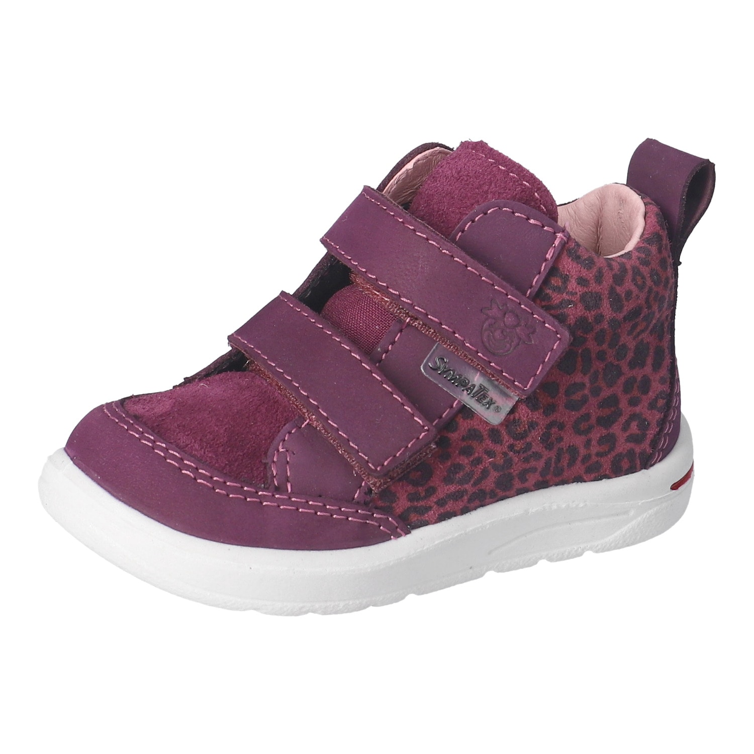 PEPINO by RICOSTA Sneaker »LIA, WMS: mittel«  Klettschuh, Babyschuh mit Kontrastbesatz, Größenschablone zum Download