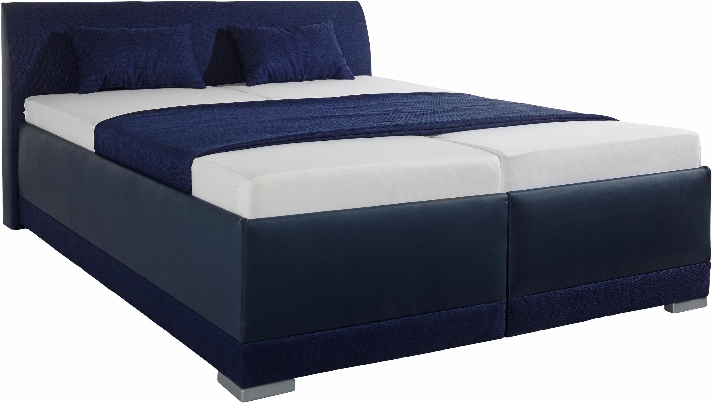 Thumbnail - Maintal Polsterbett "Makana inkl. Bettkasten in verschiedenen Breiten" wahlweise mit Bonnell- oder TTFK-Matratze in H2, ...