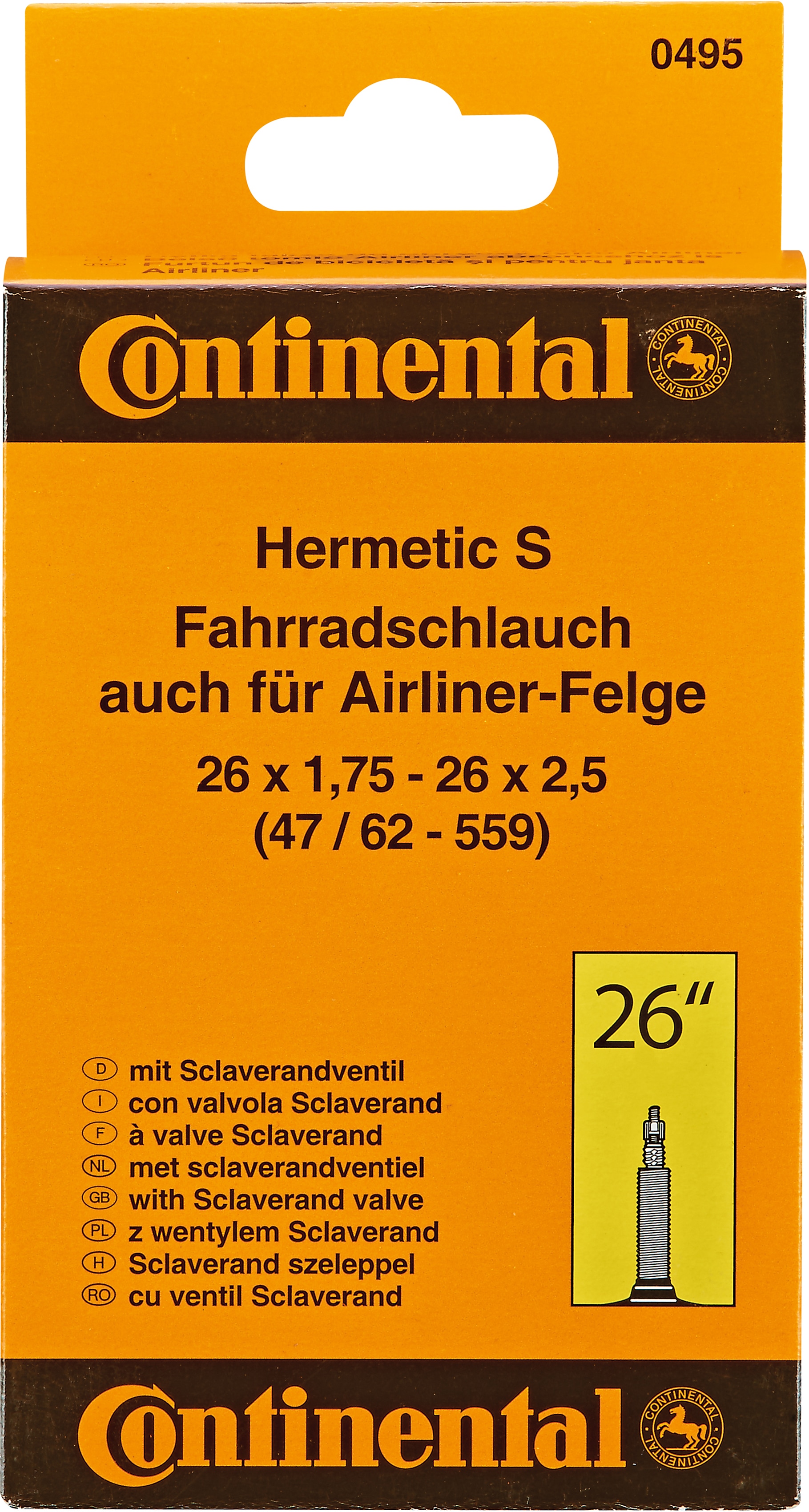 Prophete Fahrradschlauch "Continental"