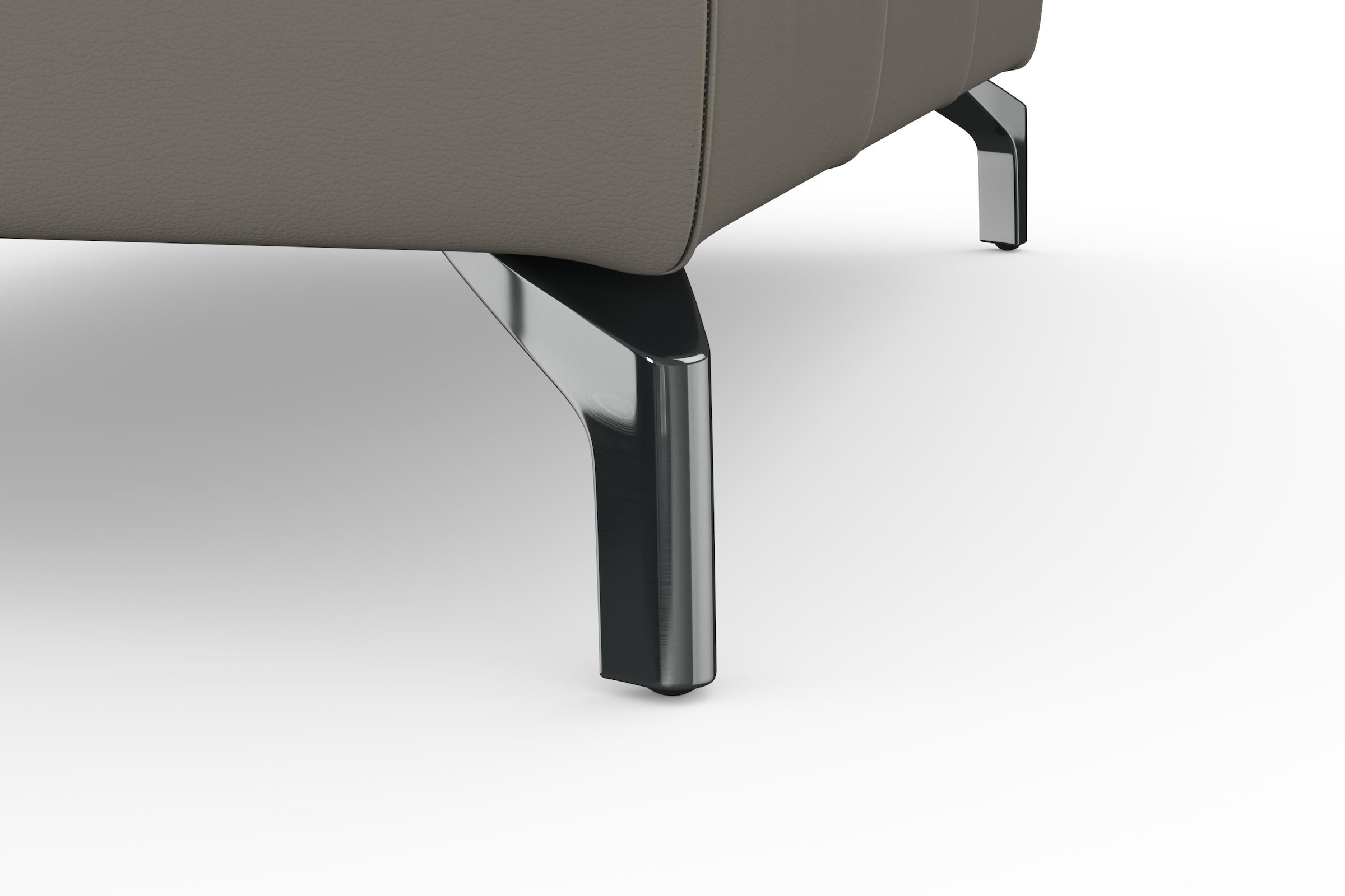sit&more Hocker »Bendigo«, mit Klappfunktion, Bodenfreiheit 12 cm, wahlweise in 2 Fußfarben