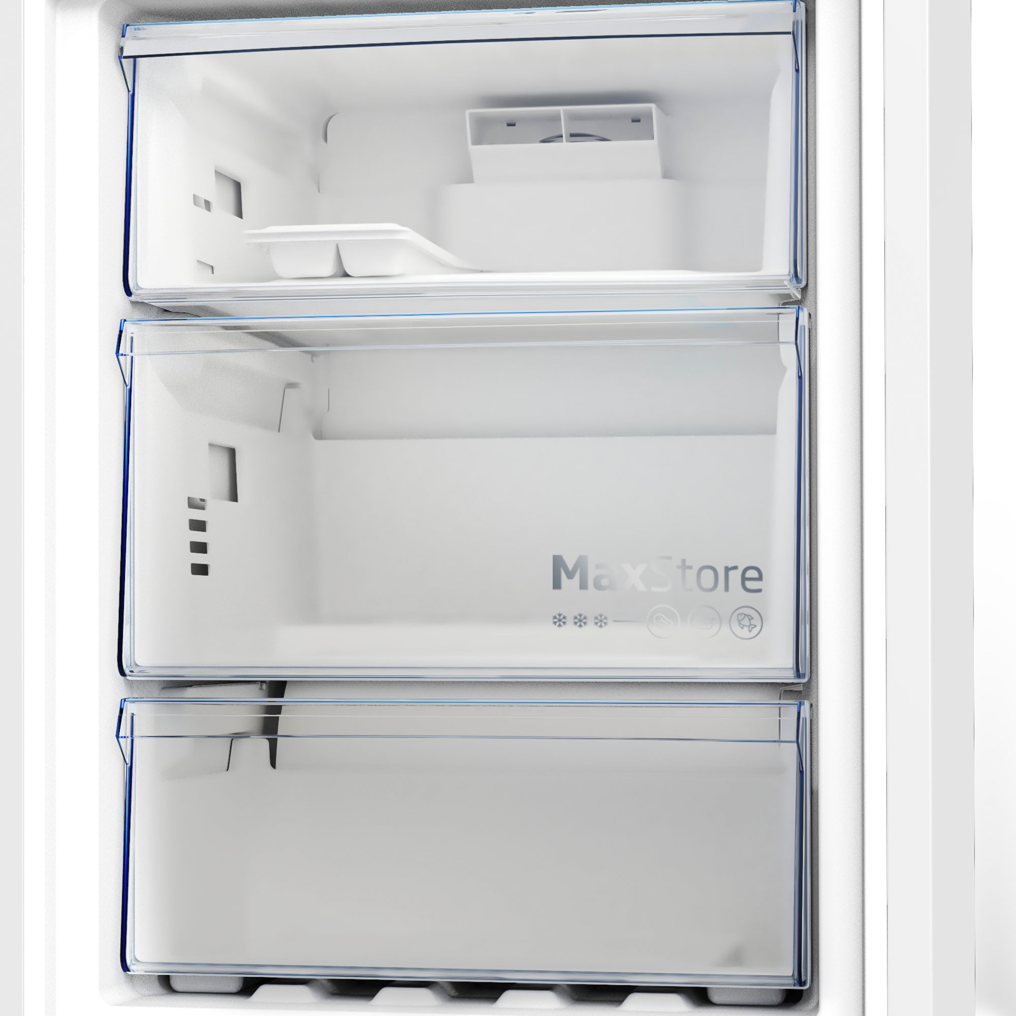 BEKO Kühl-/Gefrierkombination »B7RCNA407HXBR 7524820016«, B7RCNA407HXBR  7524820016, 203,5 cm hoch, 59,5 cm breit | BAUR | Kühl-Gefrierkombinationen