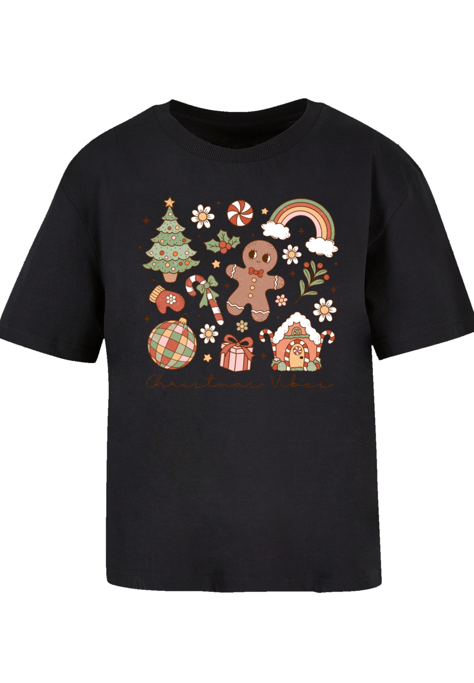 F4NT4STIC T-Shirt »Weihnachten Vibes Cozy Cute Winter«, Premium Qualität, Weihnachts-Kollection