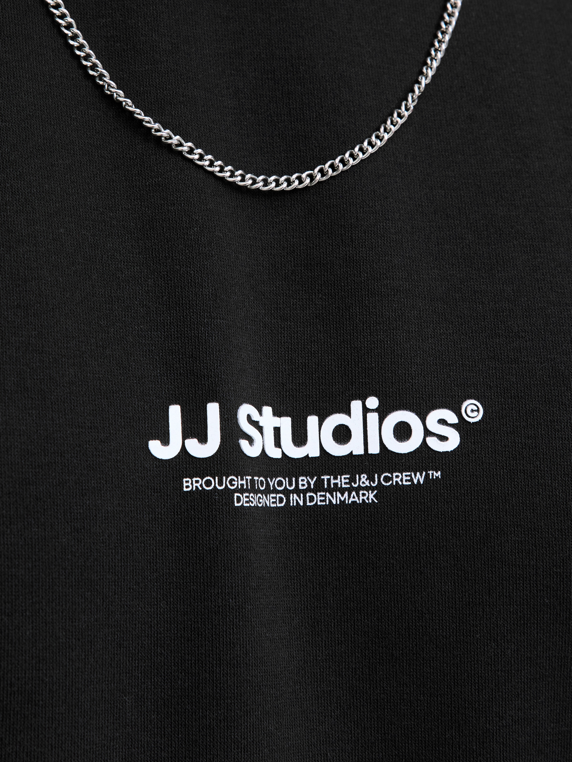 Jack & Jones PlusSize Sweatshirt »JJESOHO SWEAT CREW NECK NOOS PLS«, mit Logobranding