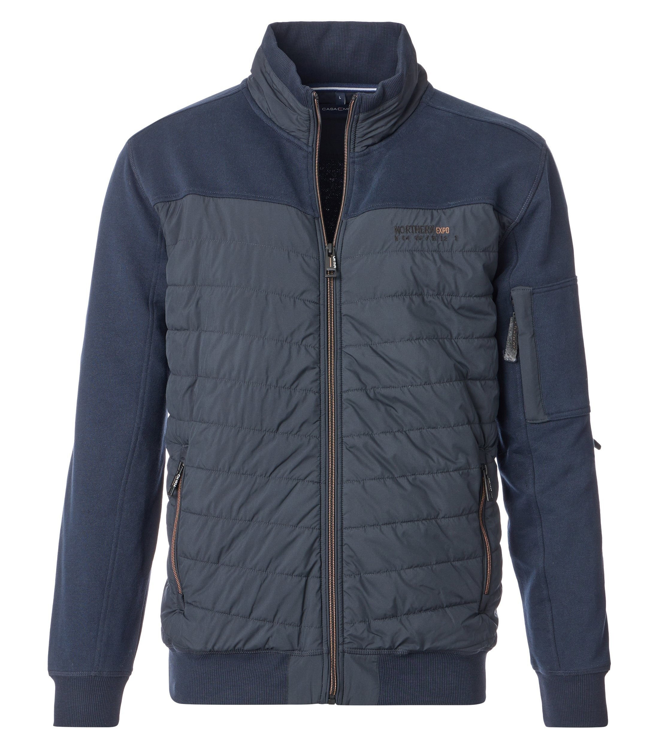CASAMODA Sweatjacke "CASAMODA Sweatjacke uni" günstig online kaufen