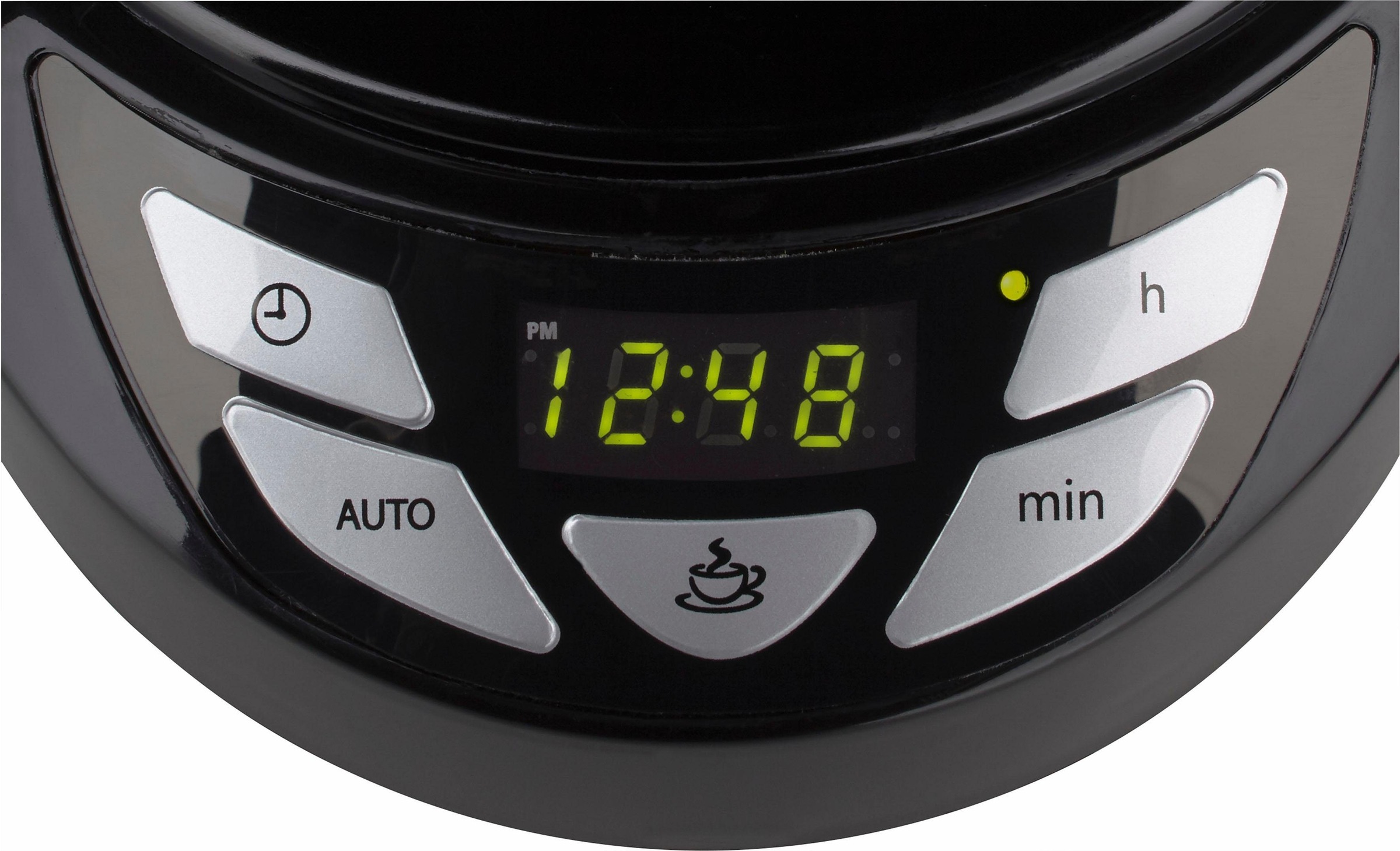 RUSSELL HOBBS Filterkaffeemaschine »22620-56 Textures Plus«, 1,25 l Kaffeekanne, Papierfilter, 1x4