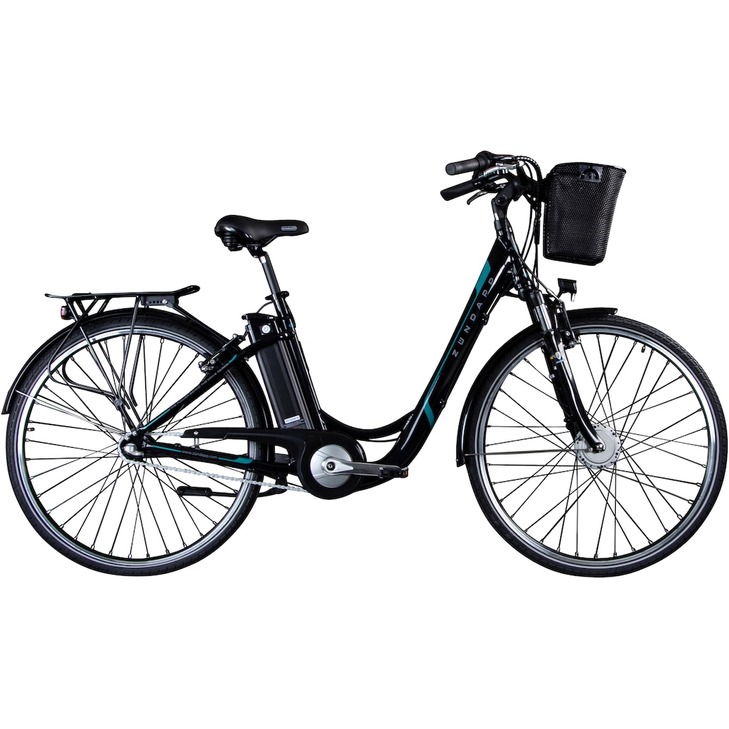 Zündapp E-Bike »Z510«, 3 Gang, Shimano, Nexus SC-3C41, Frontmotor 250 W