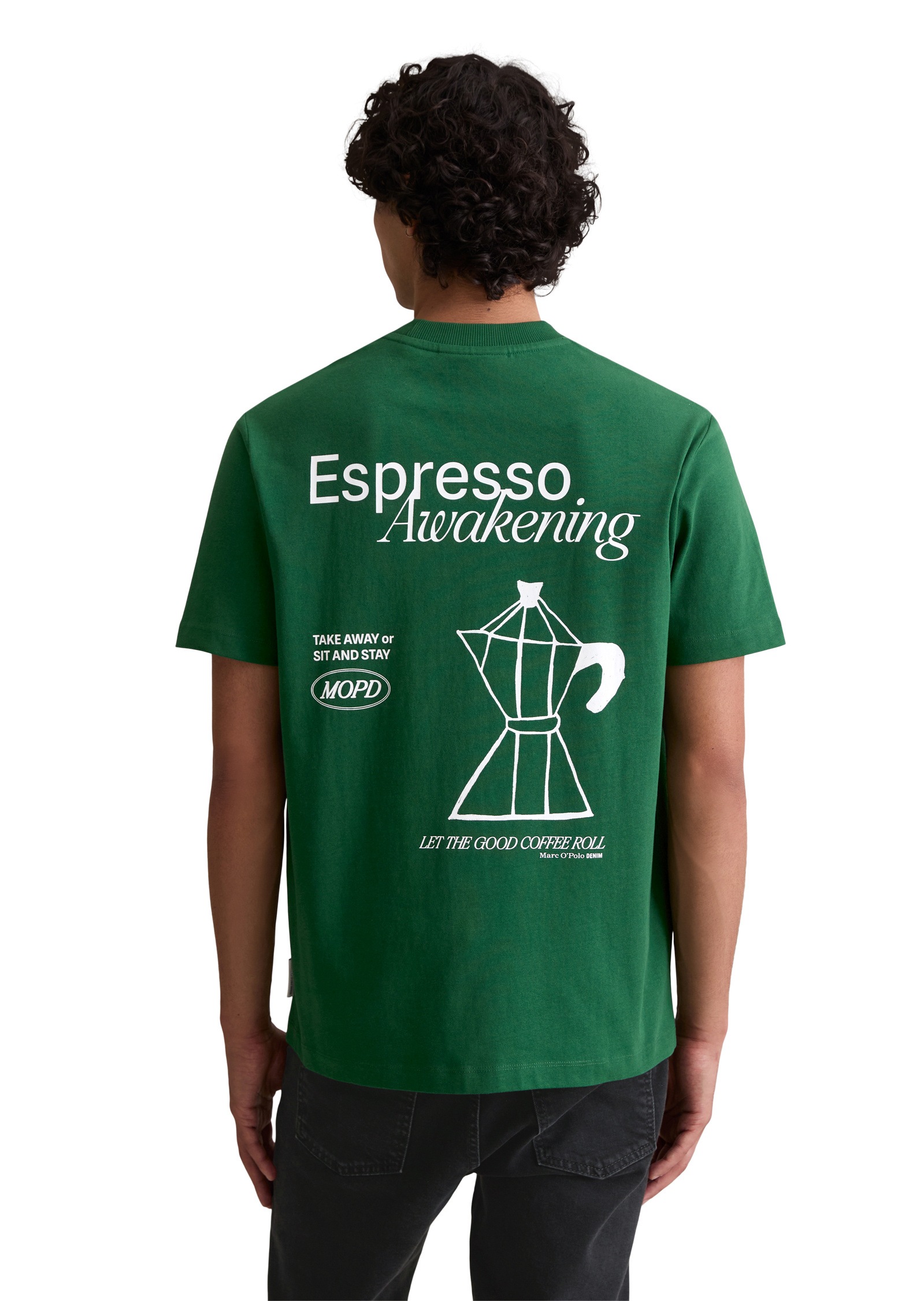 Thumbnail - Marc OPolo DENIM T-Shirt "mit lässigem Rückenprint"