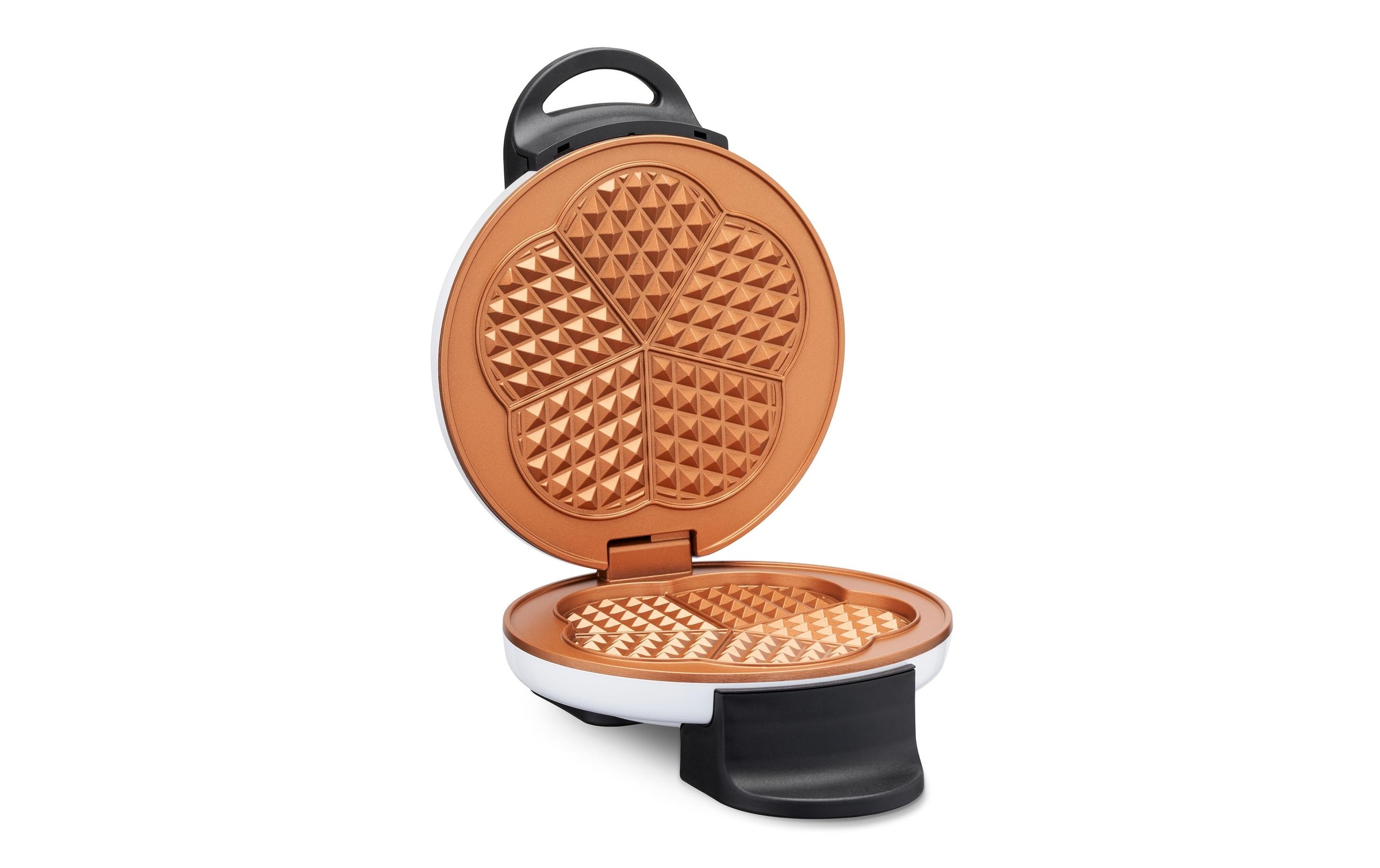 Trisa Waffeleisen »Retro Waffles Bronze/Weiss« 800 W